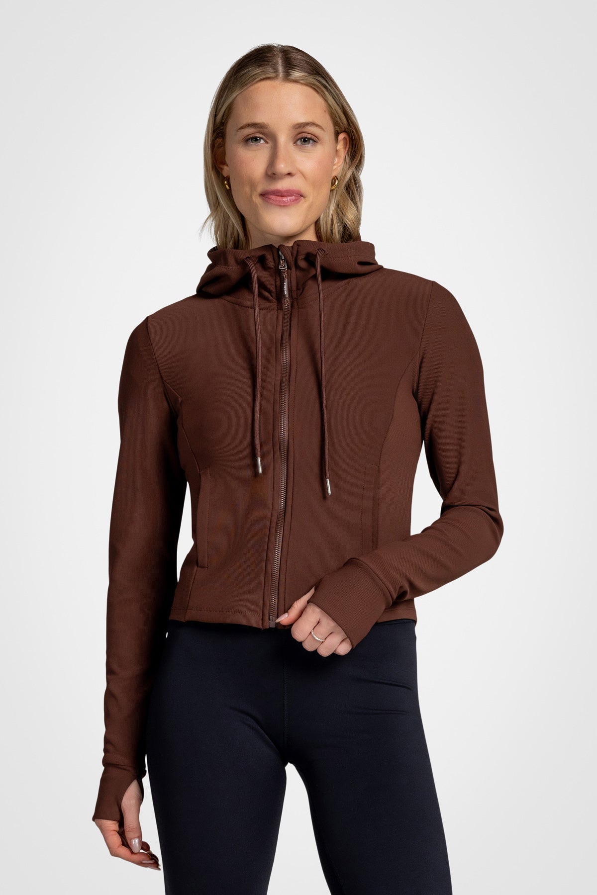 Veste à capuche zippée Maddy Ottoman