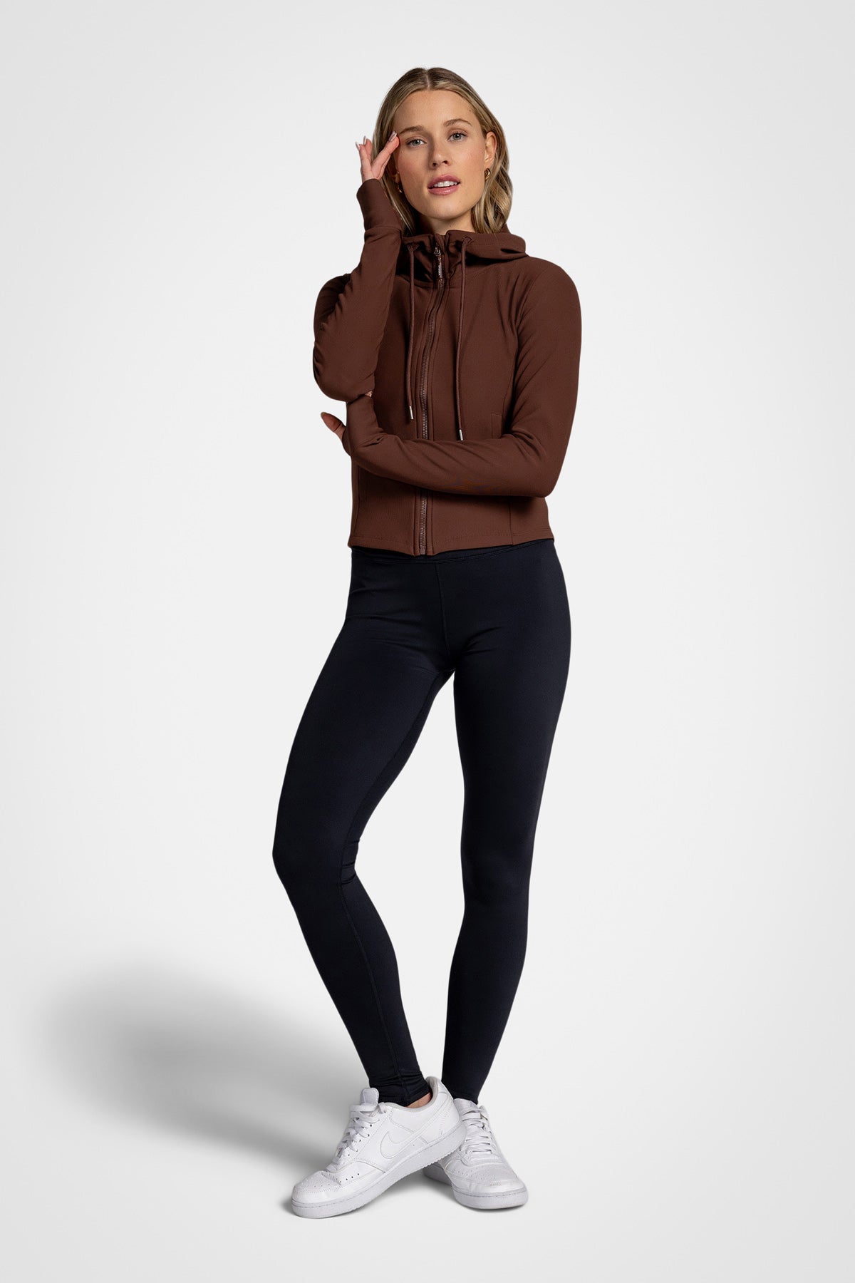 Veste à capuche zippée Maddy Ottoman