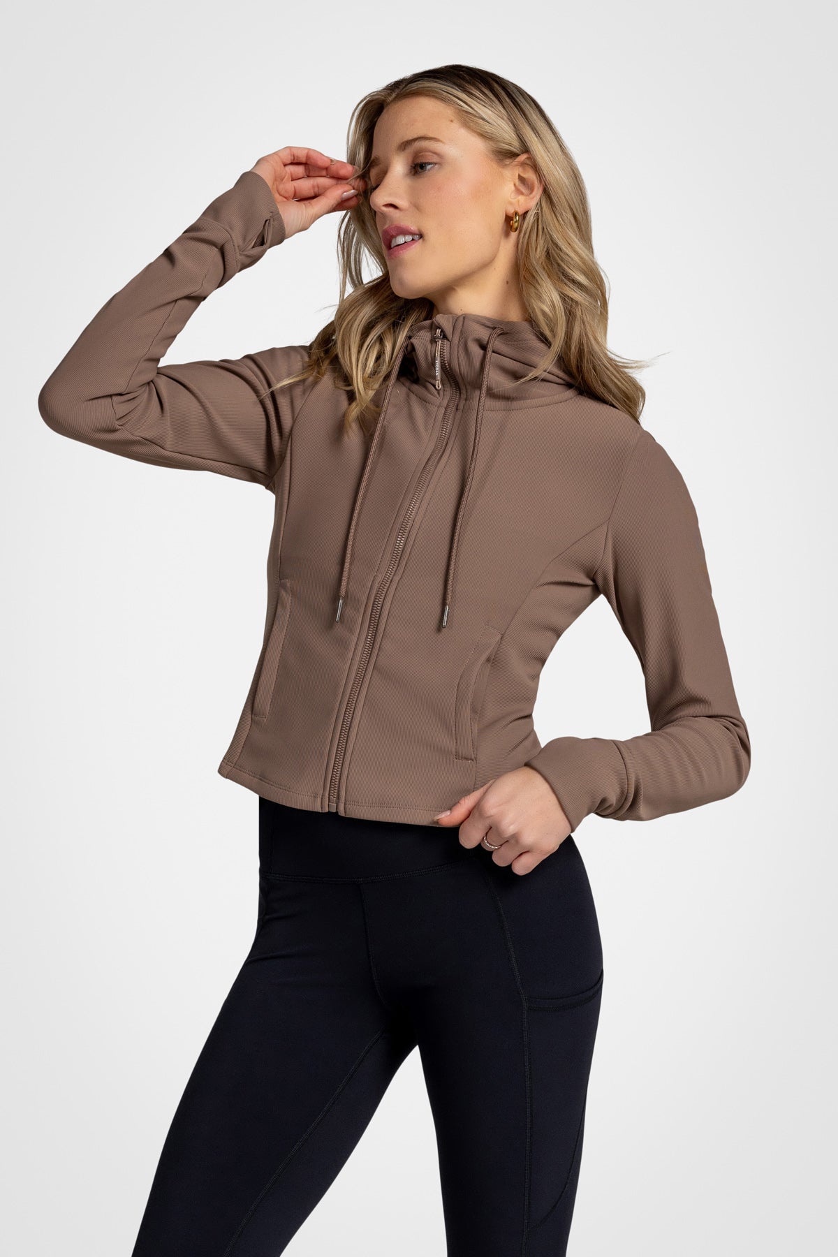 Veste à capuche zippée Maddy Ottoman