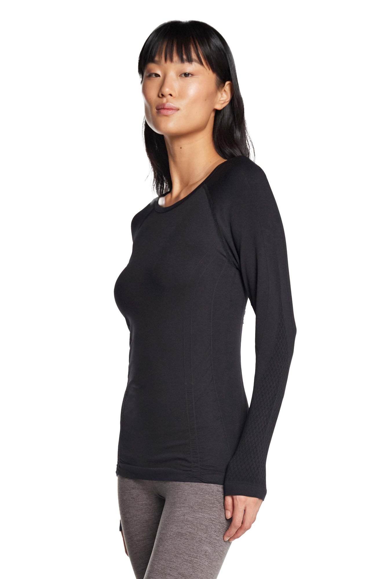 Second Skin Seamless Long Sleeve Top