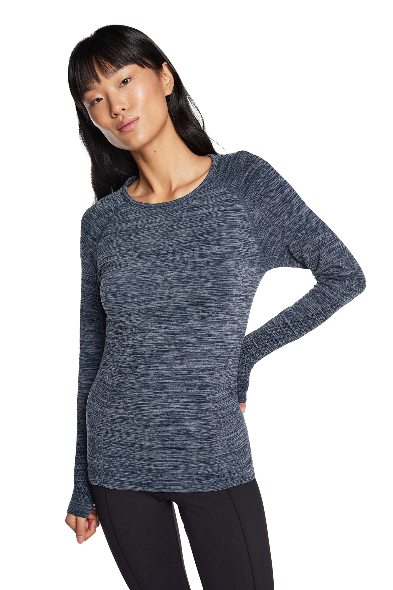 Second Skin Seamless Long Sleeve Top