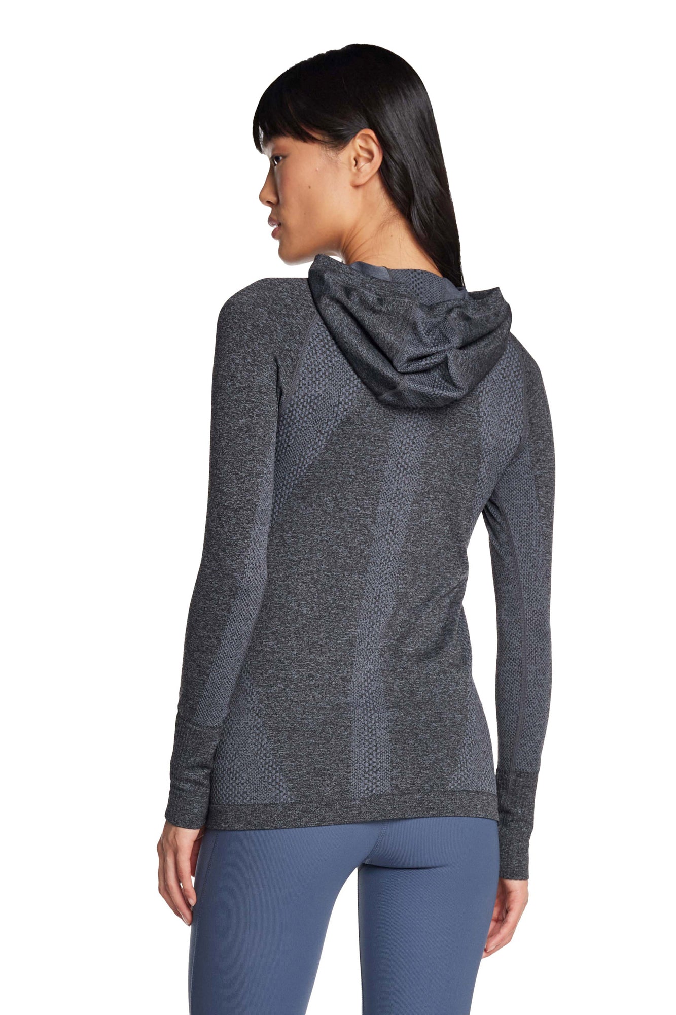 FlexBlend Hooded Seamless Performance Top