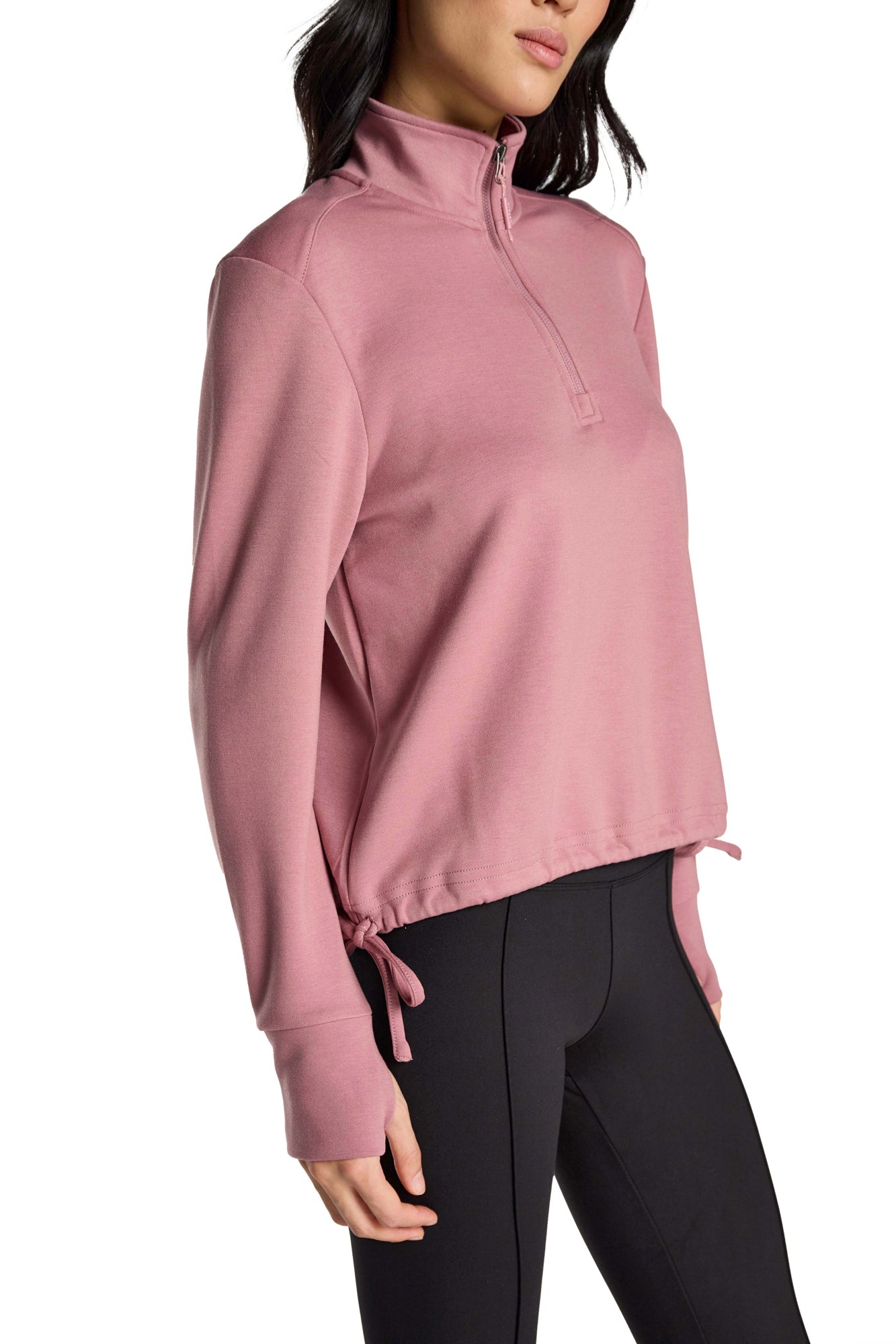 Shelby Funnel Neck Half Zip Sweatshirt