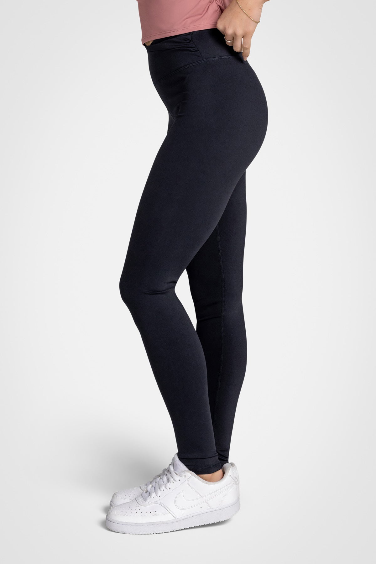 Ruched Waistband Leggings