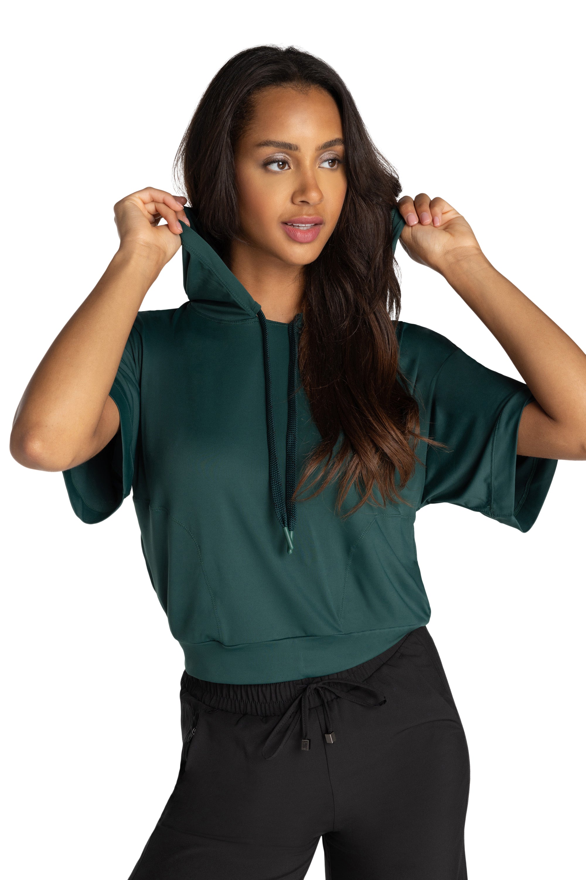 Pull sans manche à capuche Confortflex