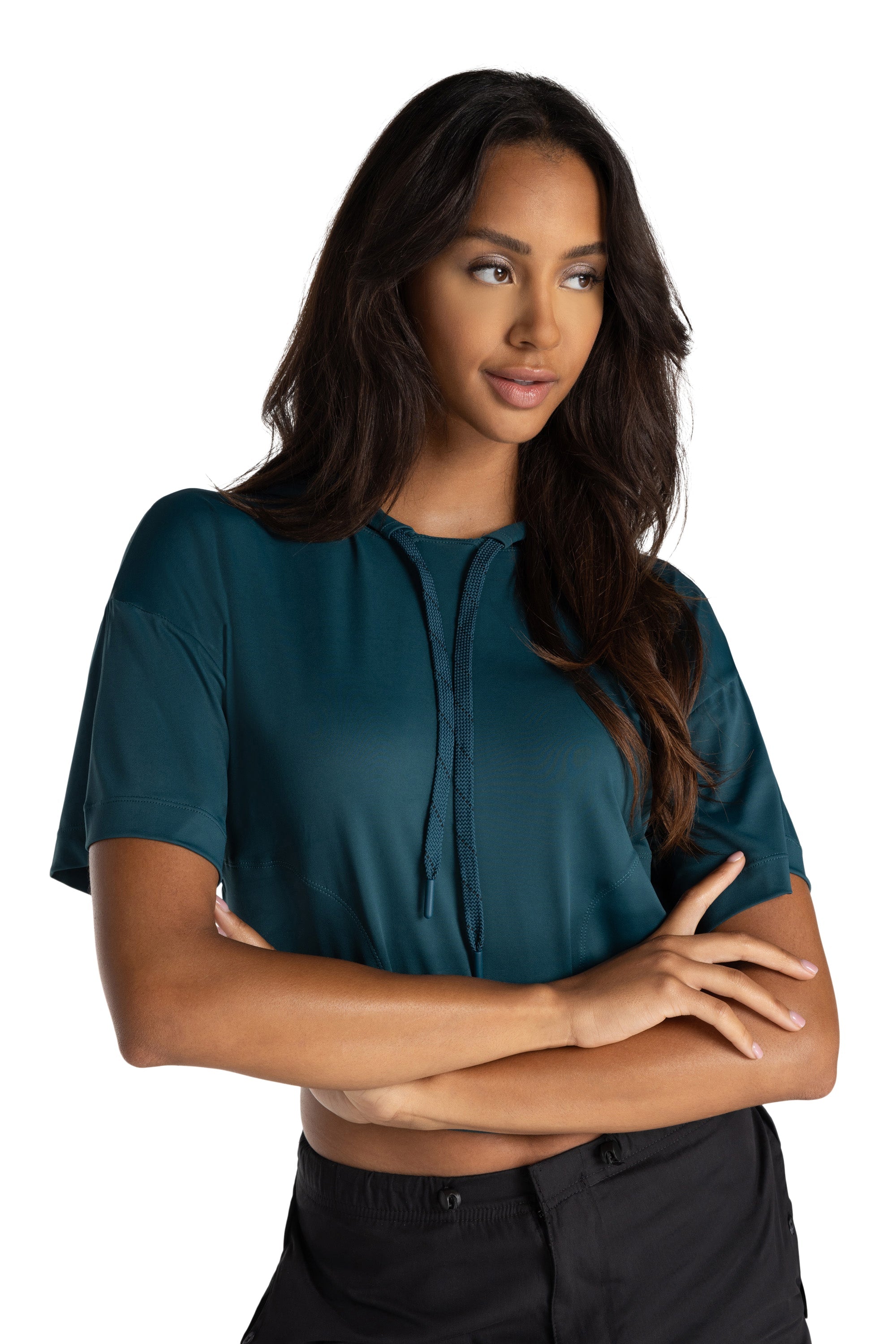 Pull sans manche à capuche Confortflex