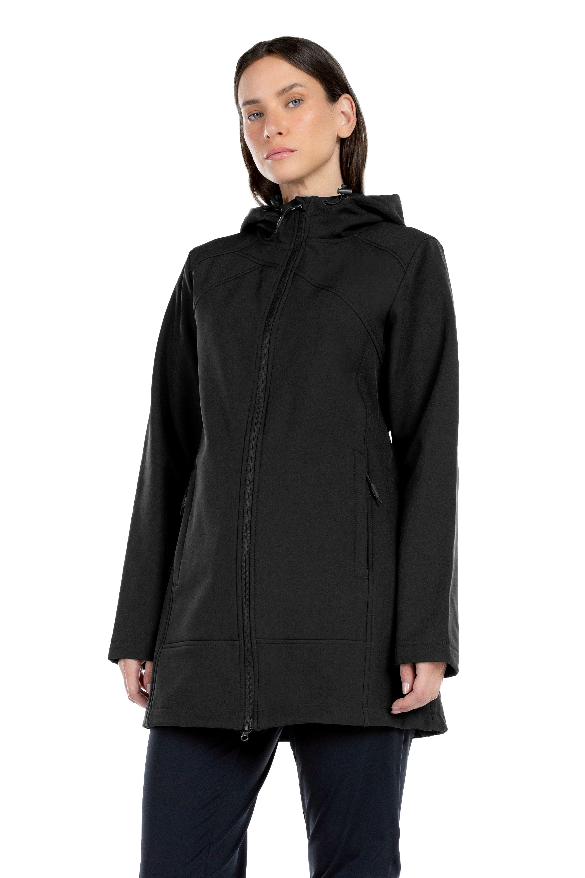 Veste à capuche Softshell Active