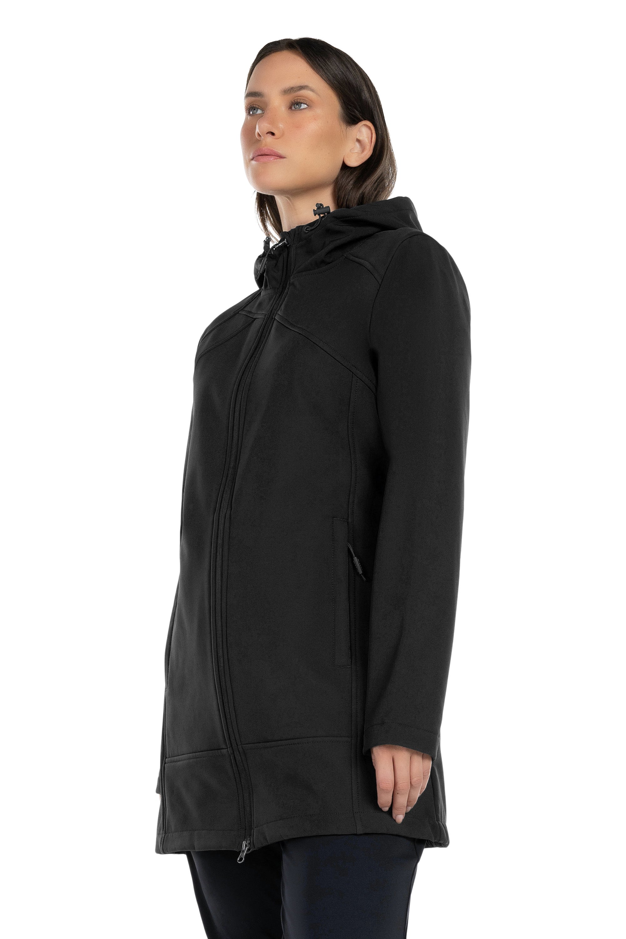 Veste à capuche Softshell Active