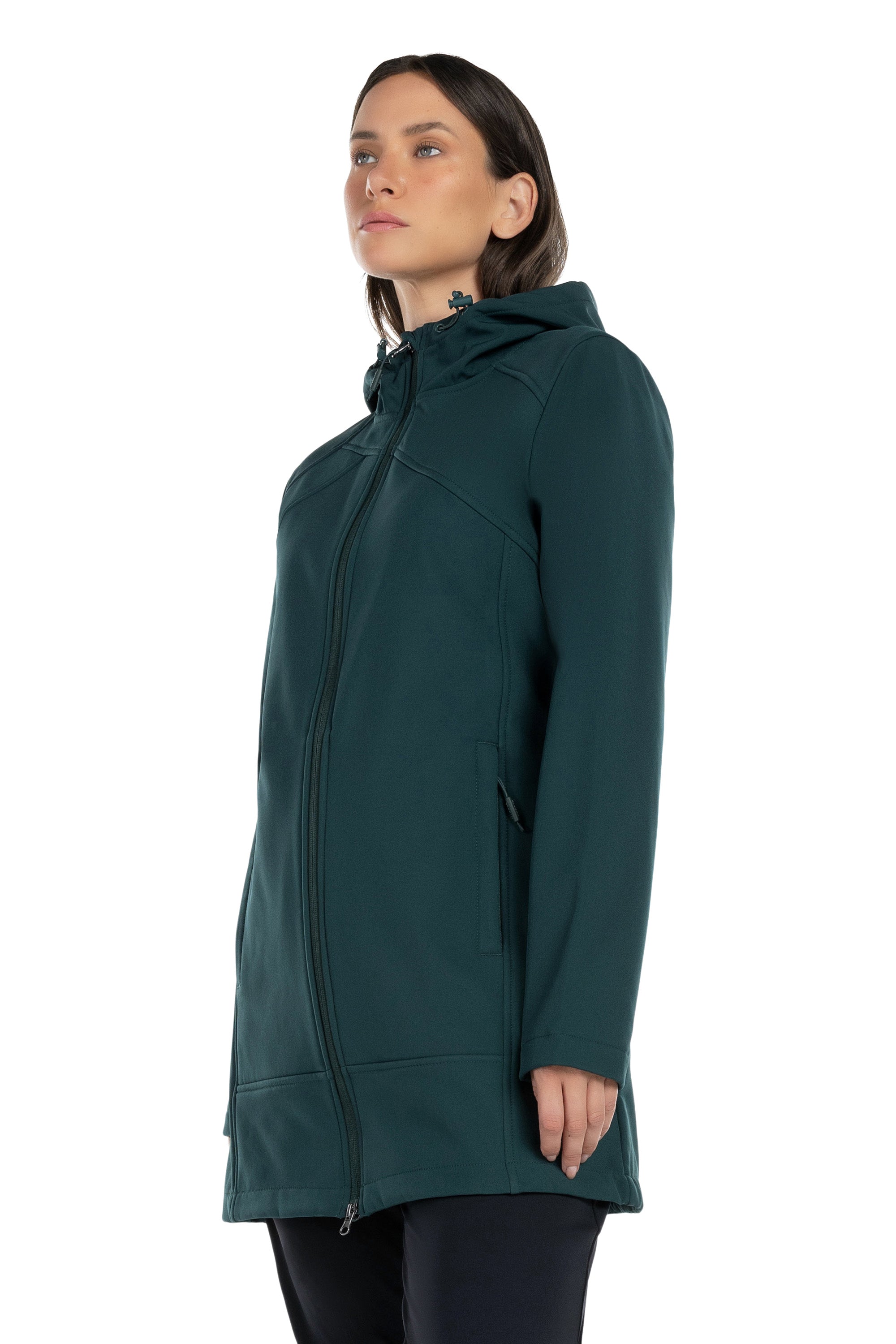 Veste à capuche Softshell Active