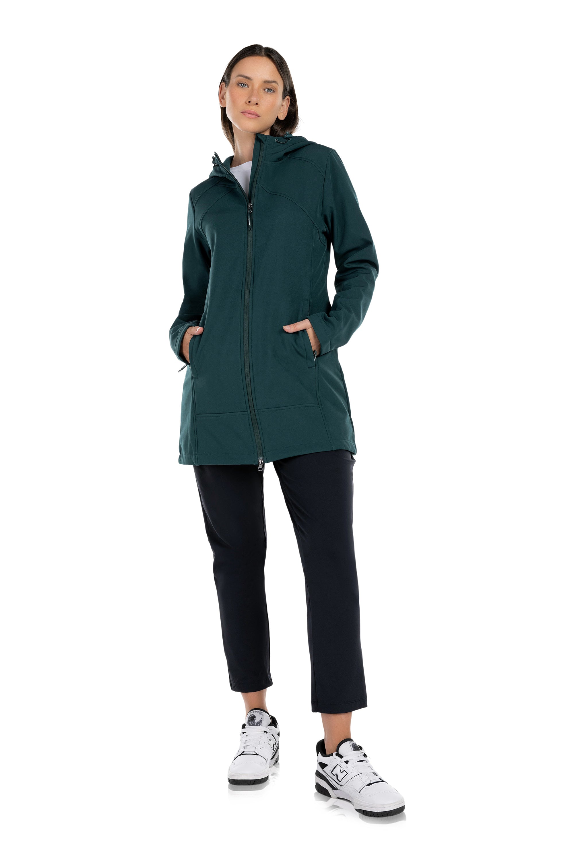 Veste à capuche Softshell Active