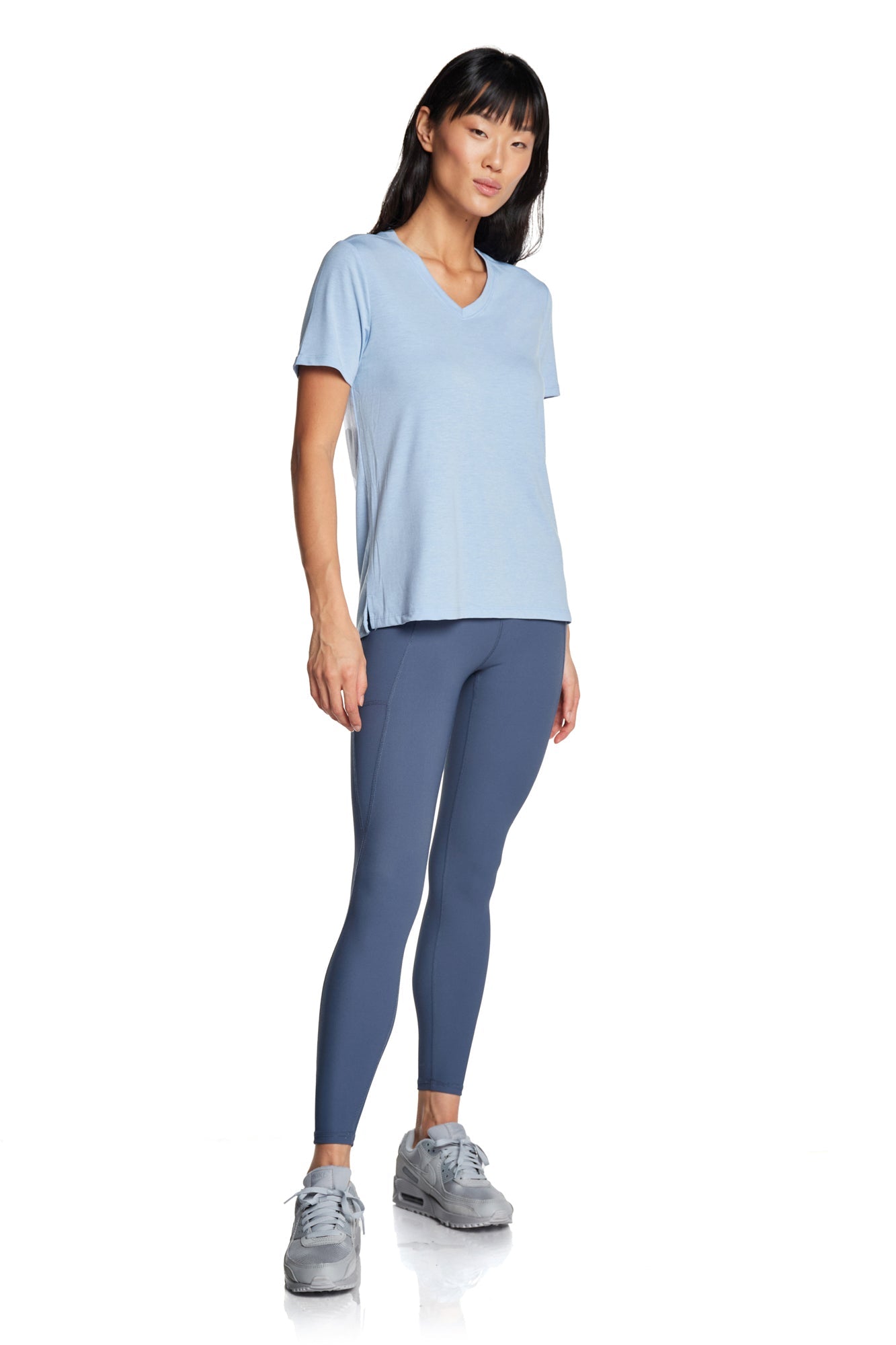 Free Spirit V-Neck Short Sleeve Top