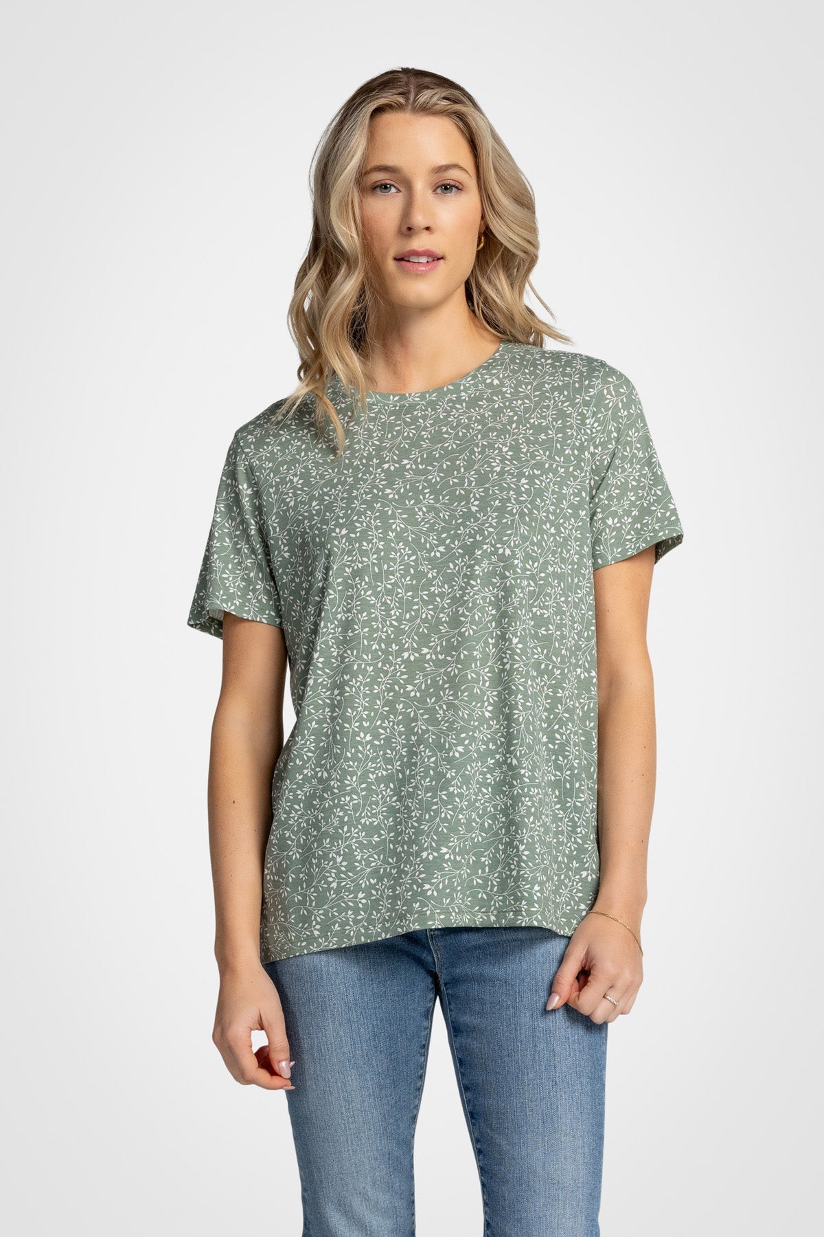 T-shirt Easywear à manches courtes et col rond