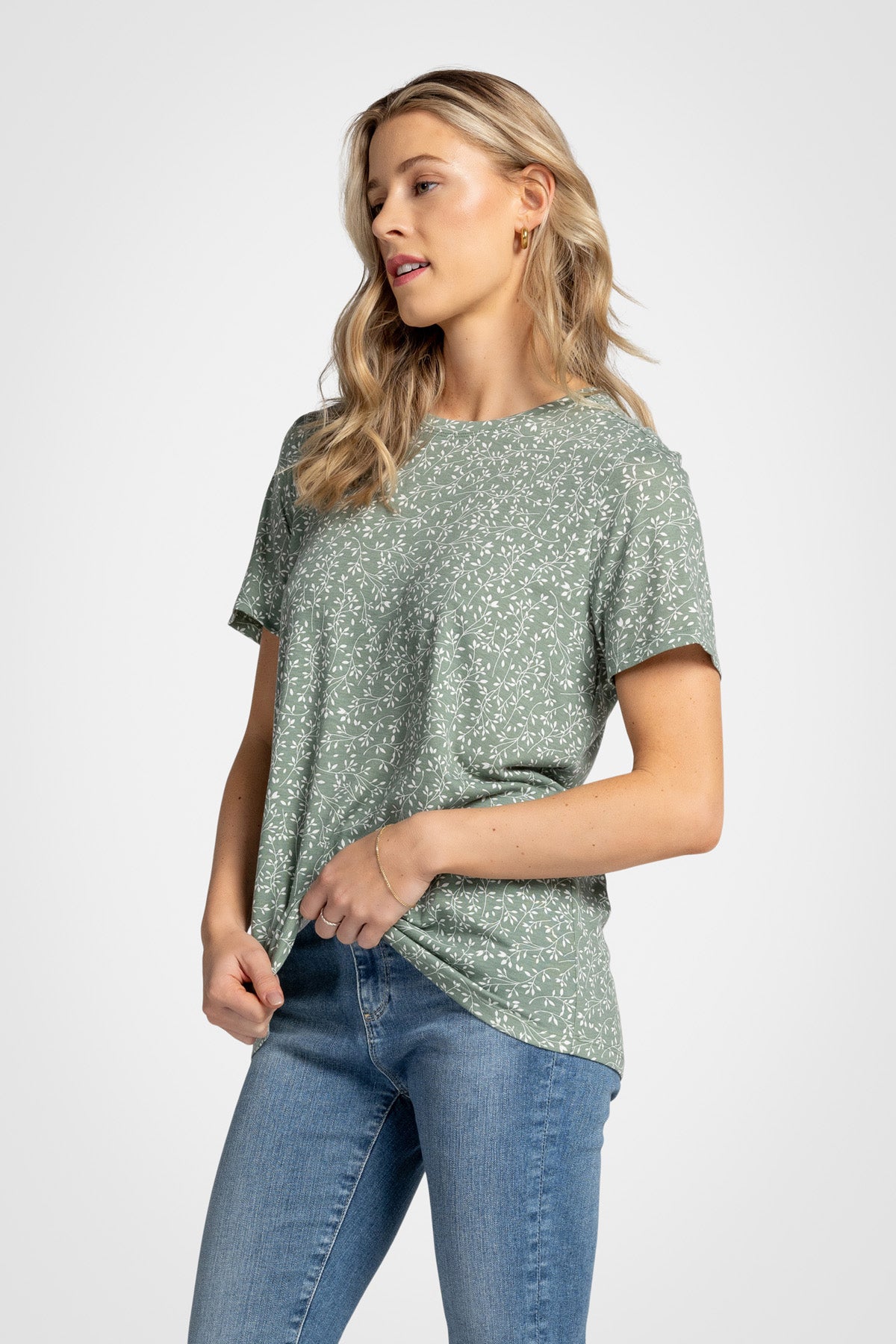 T-shirt Easywear à manches courtes et col rond