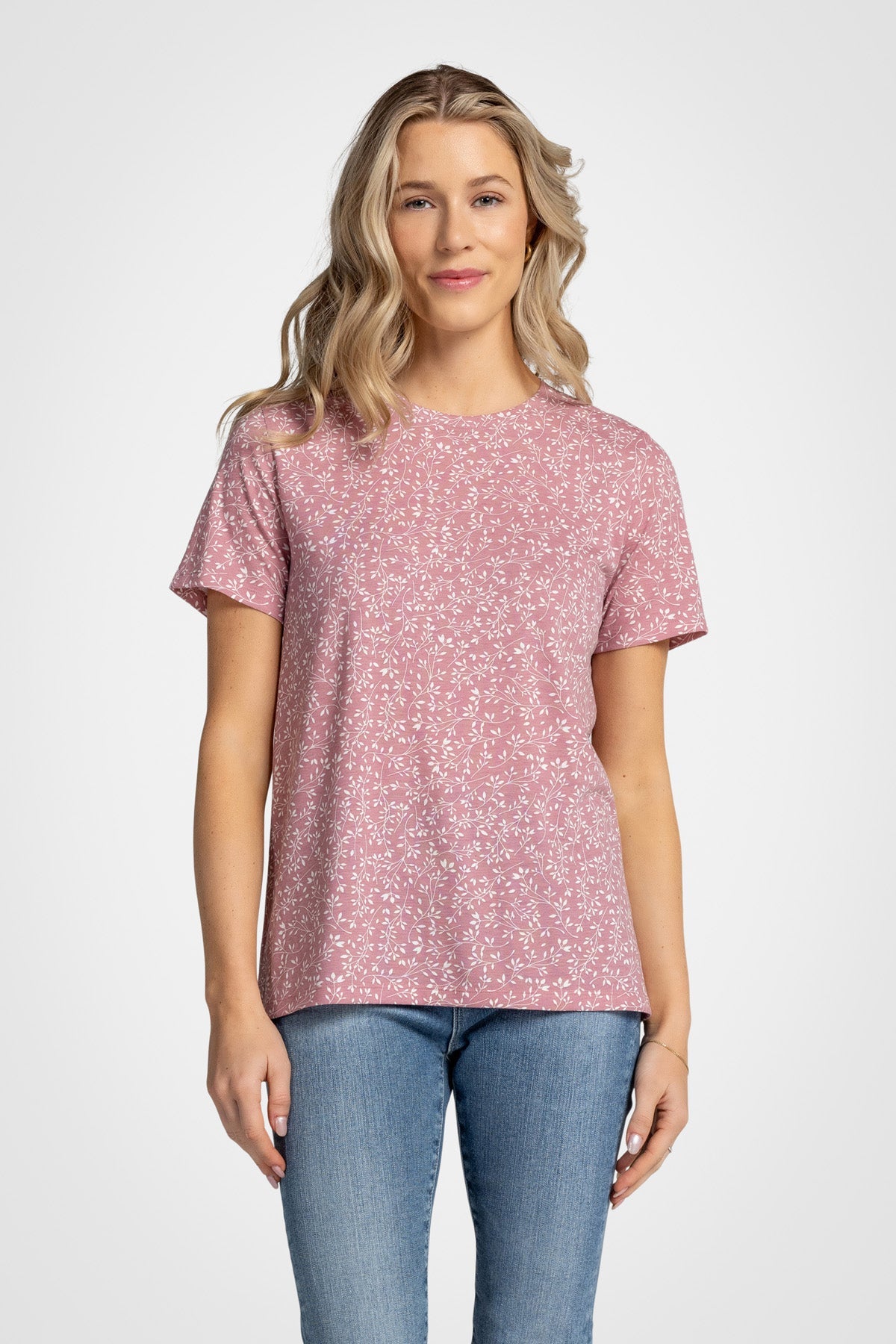 T-shirt Easywear à manches courtes et col rond