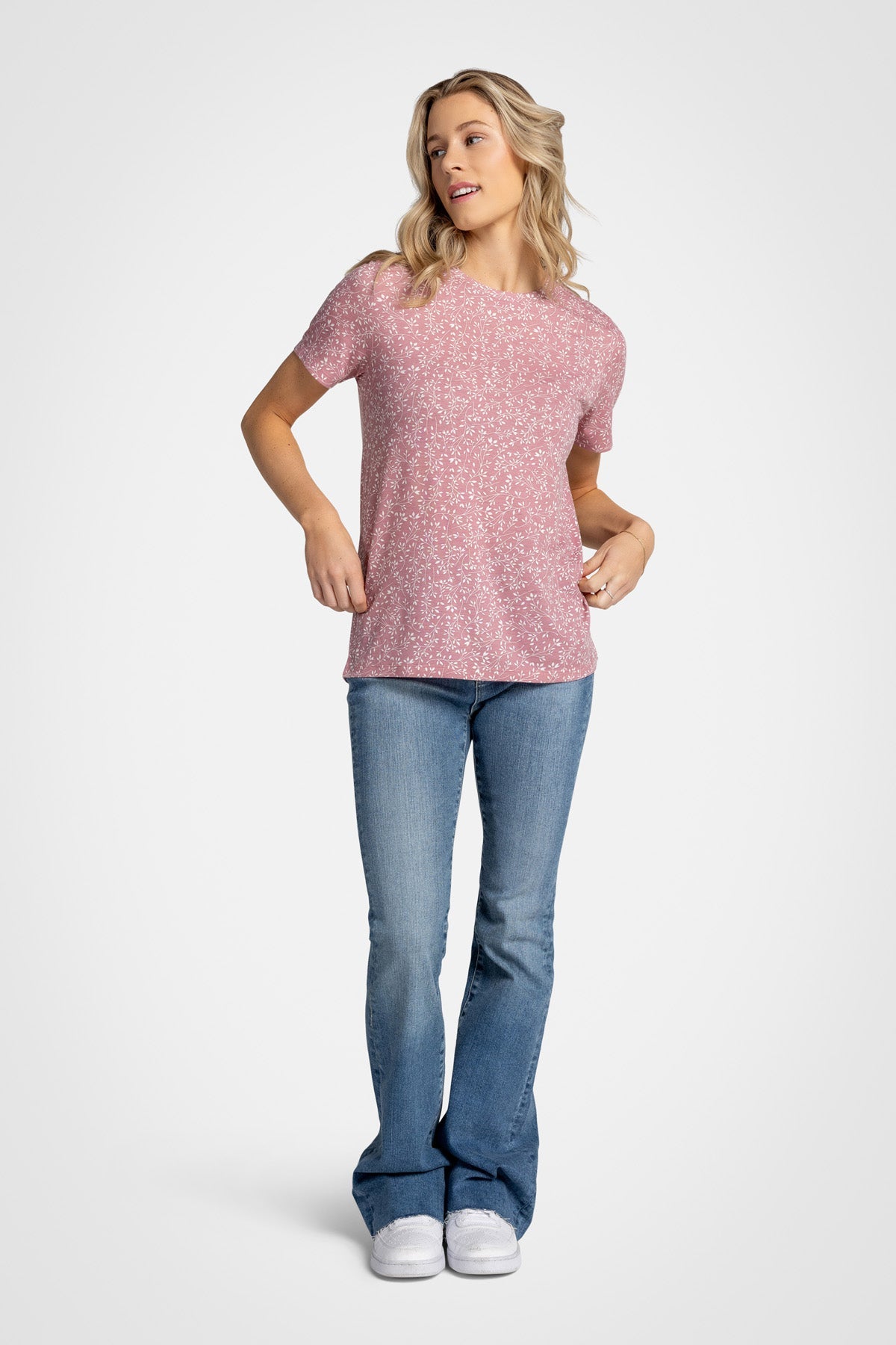 T-shirt Easywear à manches courtes et col rond