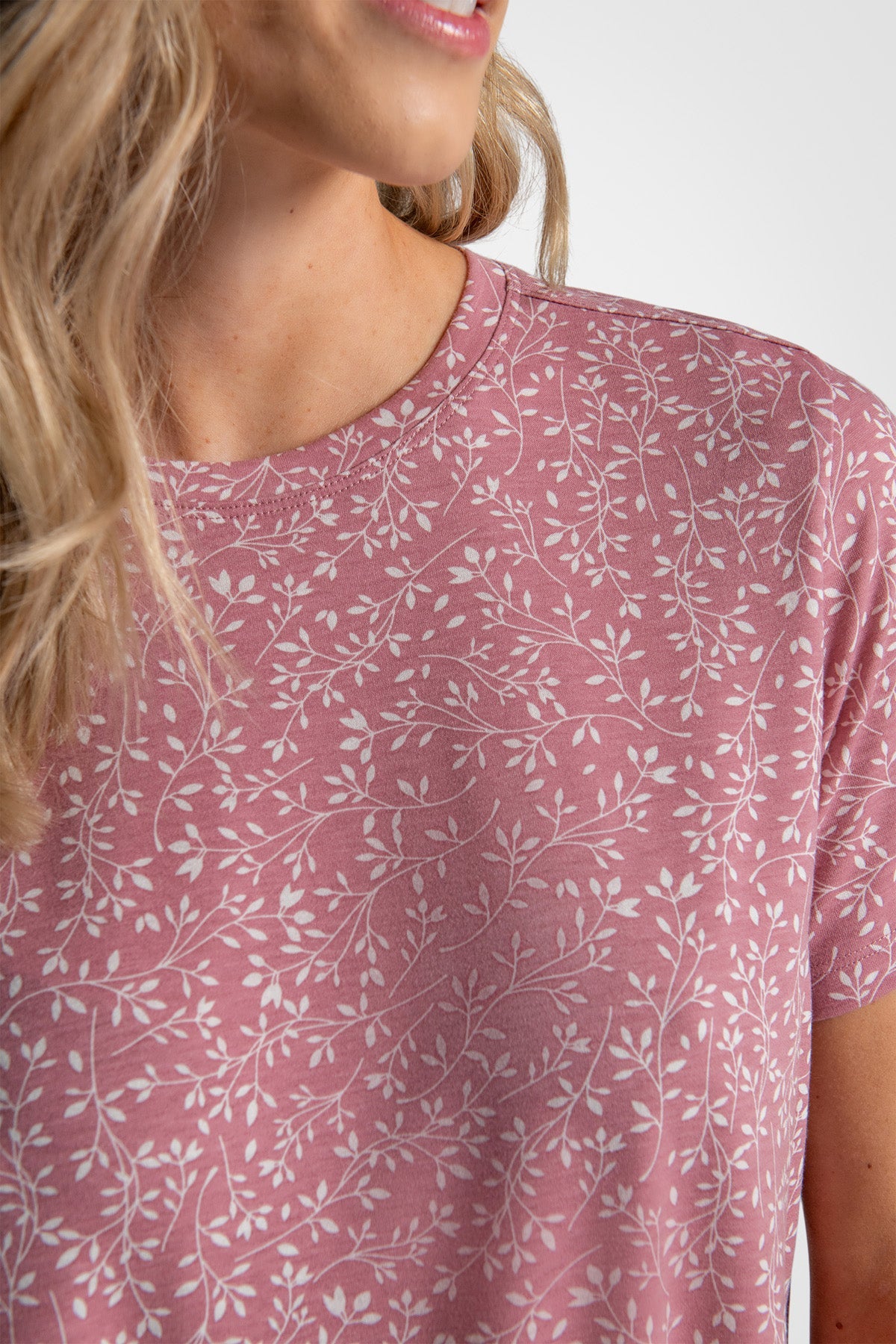 T-shirt Easywear à manches courtes et col rond