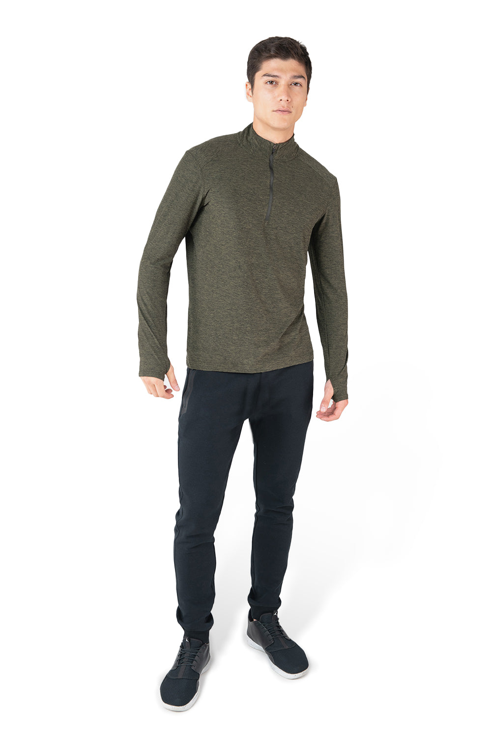 Day-To-Day Long Sleeve Top With Zip