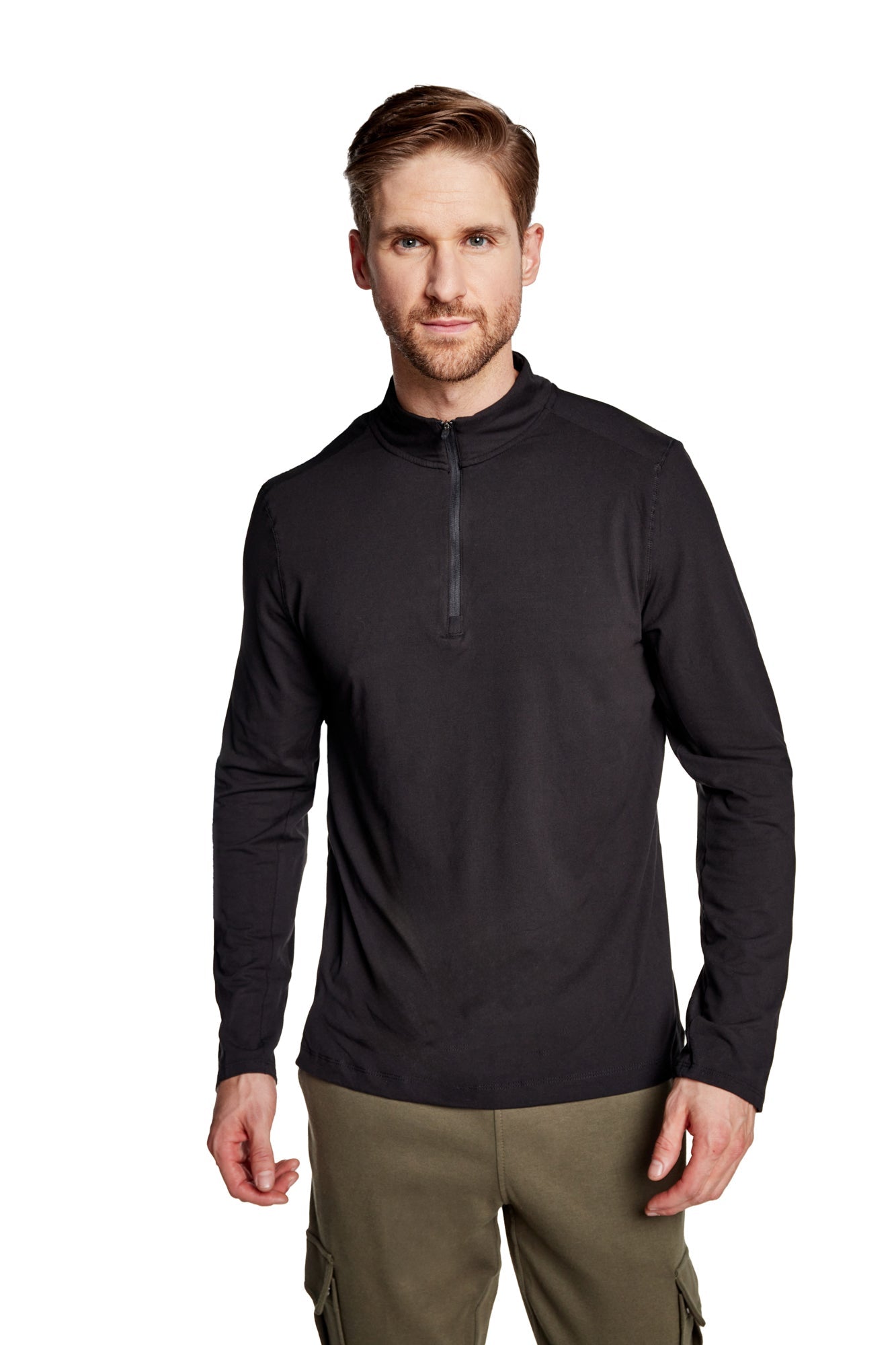Day-To-Day Long Sleeve Top With Zip