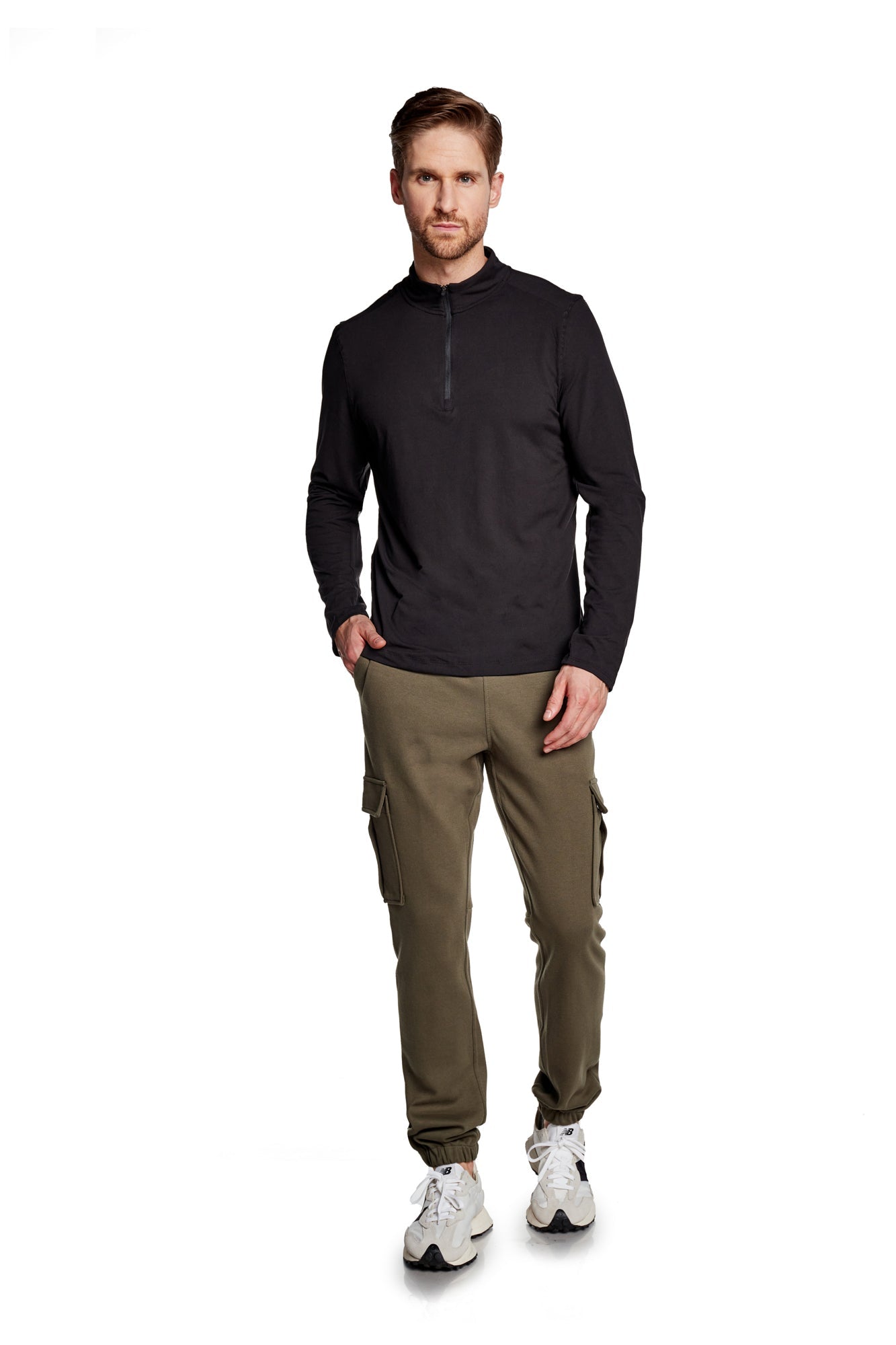 Day-To-Day Long Sleeve Top With Zip