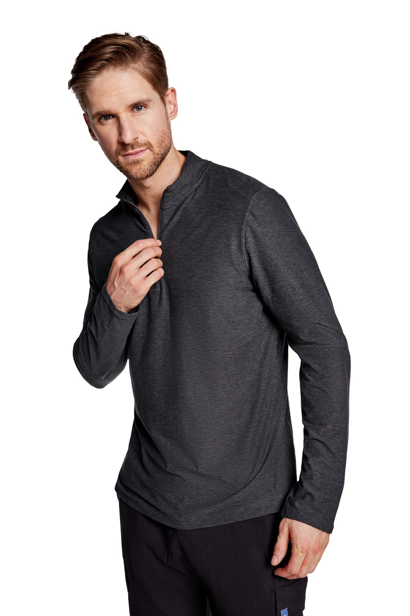 Day-To-Day Long Sleeve Top With Zip