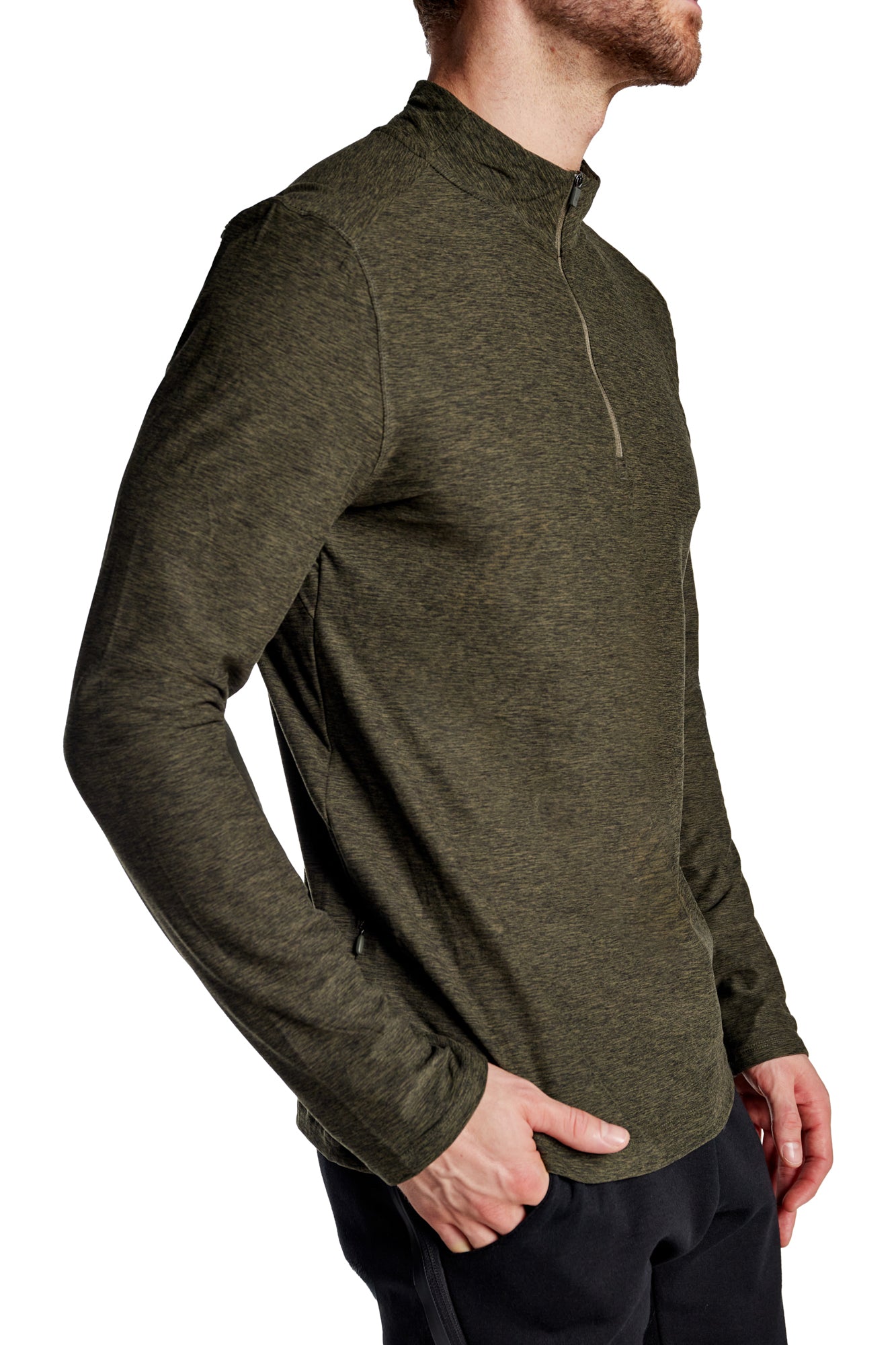 Day-To-Day Long Sleeve Top With Zip
