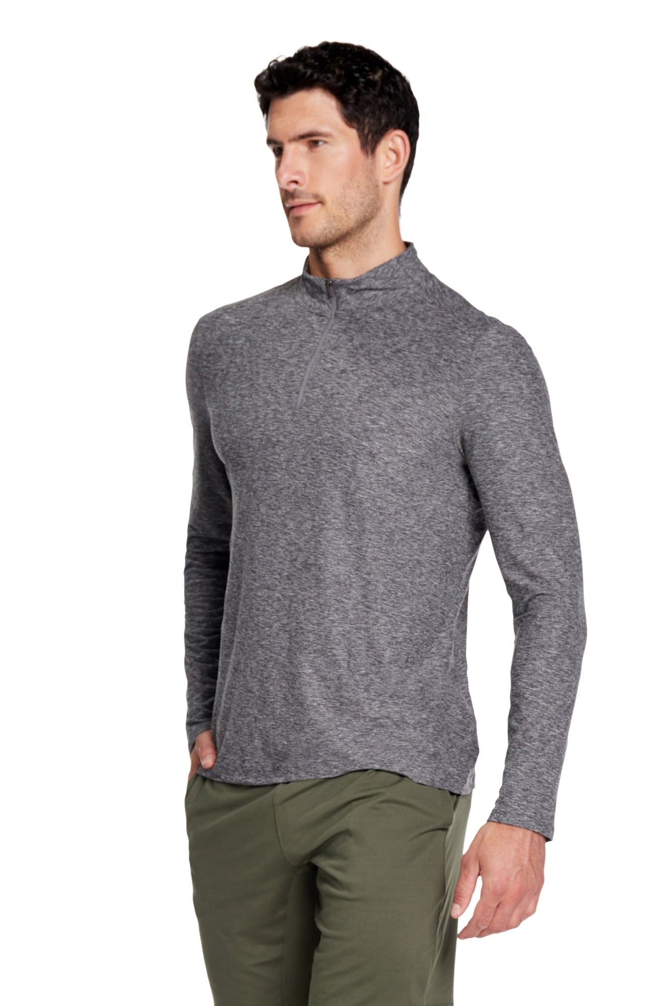 Day-To-Day Long Sleeve Top With Zip