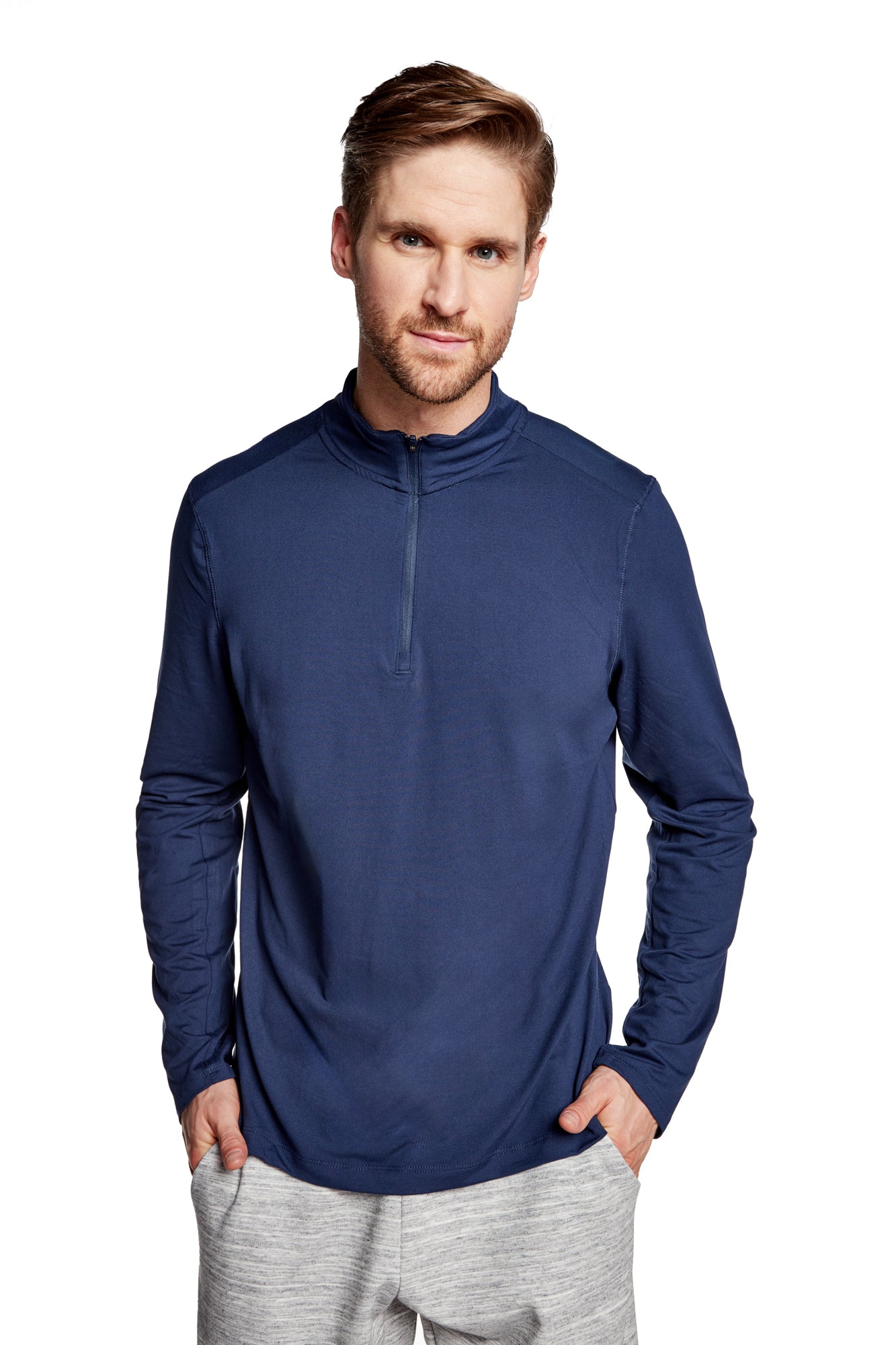 Day-To-Day Long Sleeve Top With Zip