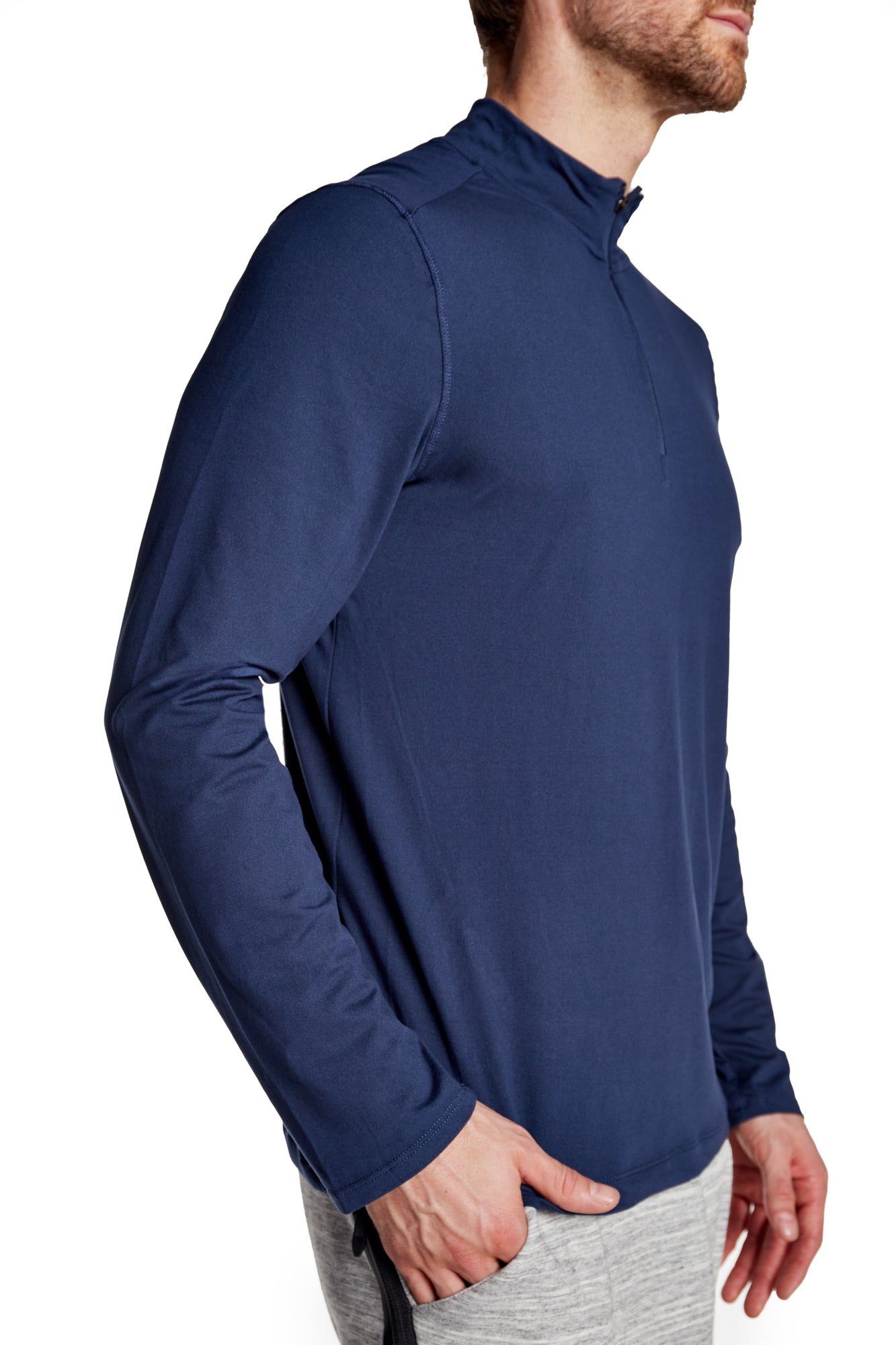 Day-To-Day Long Sleeve Top With Zip