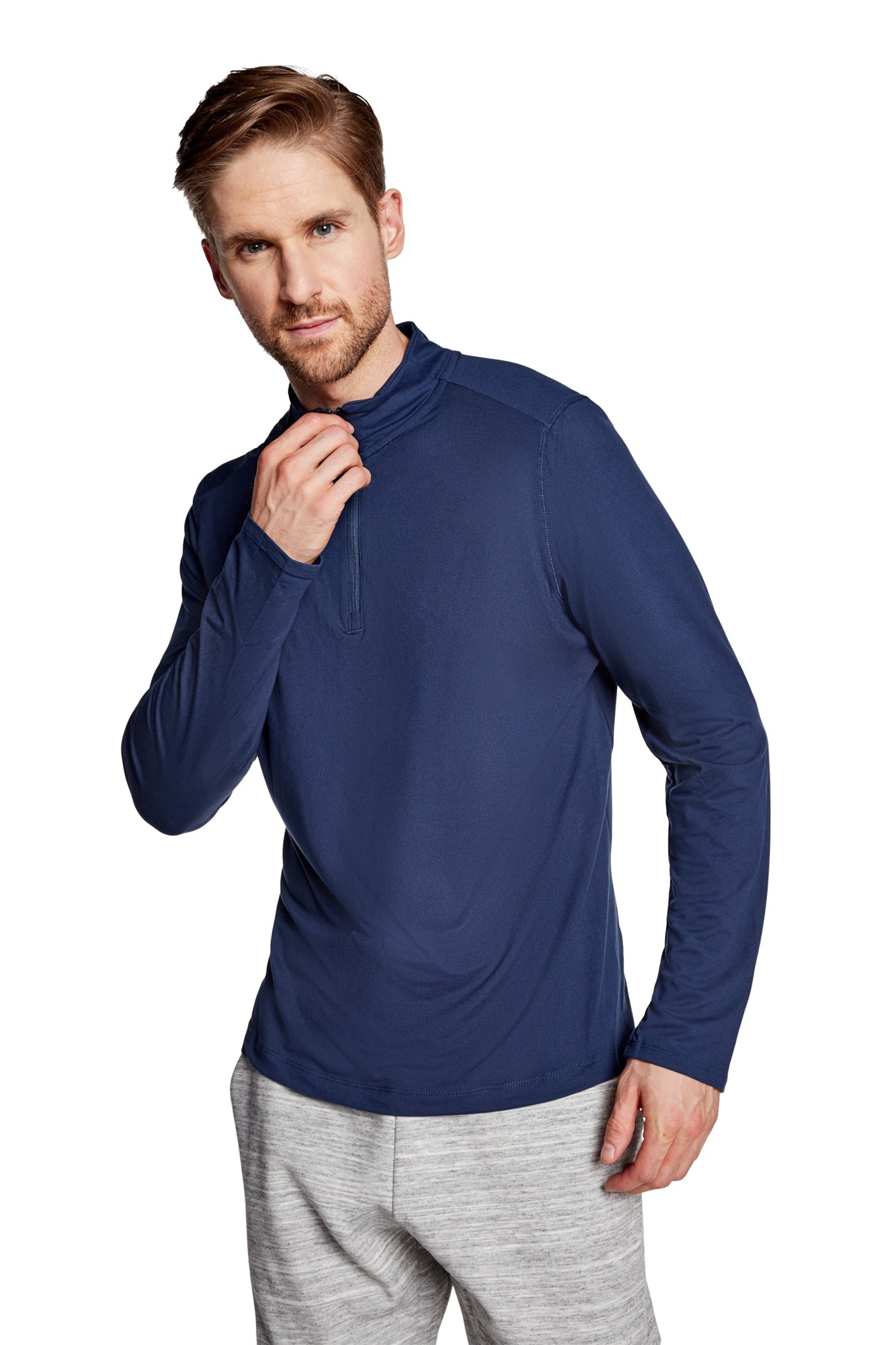 Day-To-Day Long Sleeve Top With Zip