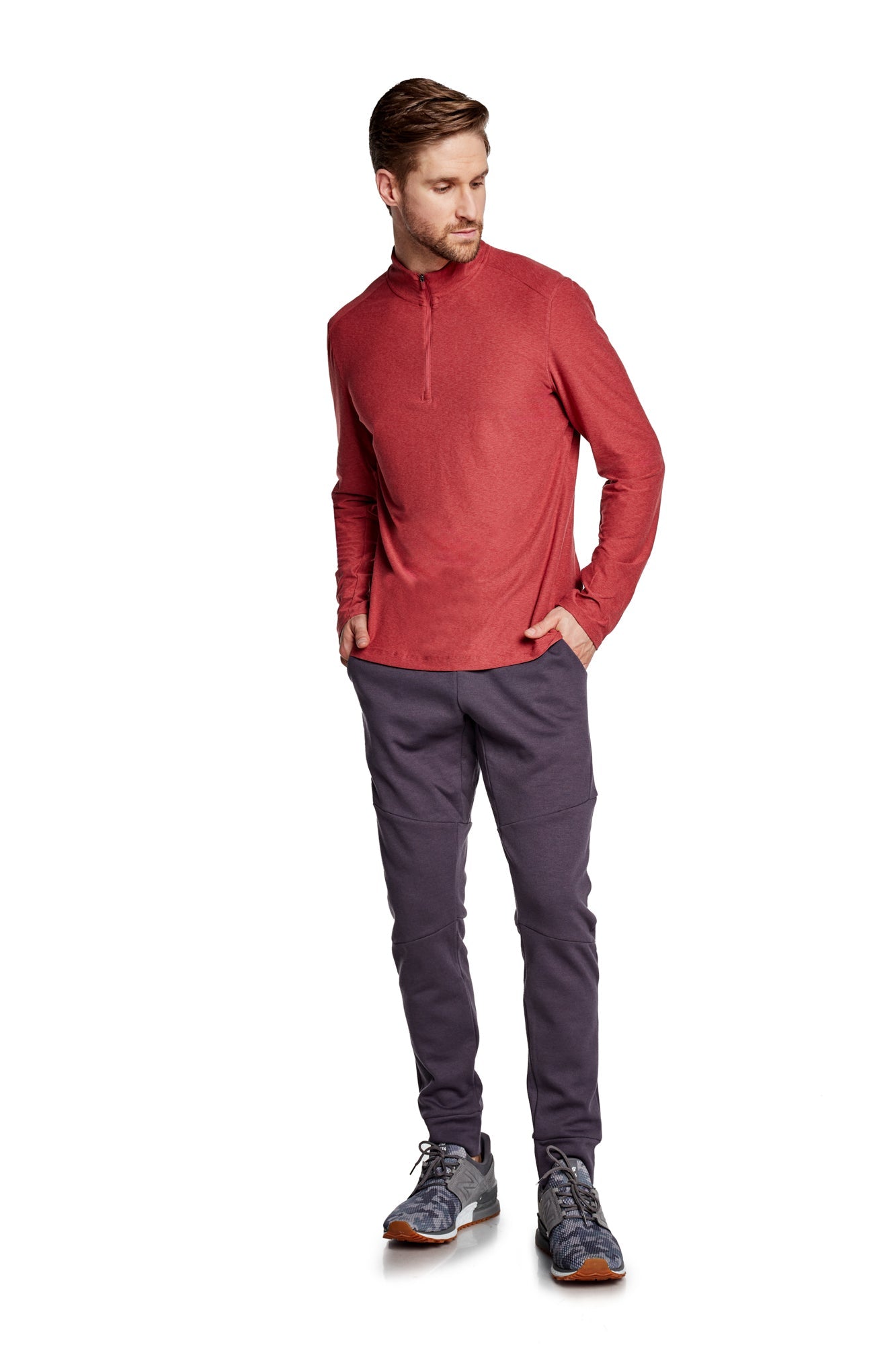Day-To-Day Long Sleeve Top With Zip