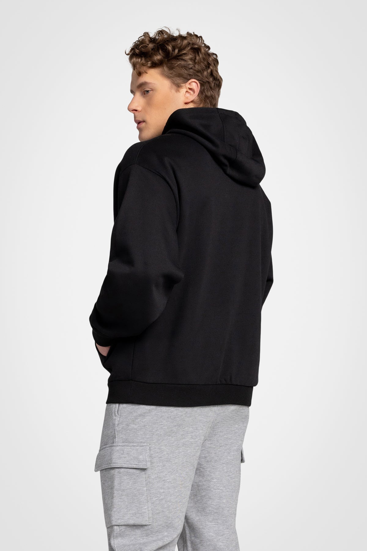 Sweat à capuche en polaire Nomad