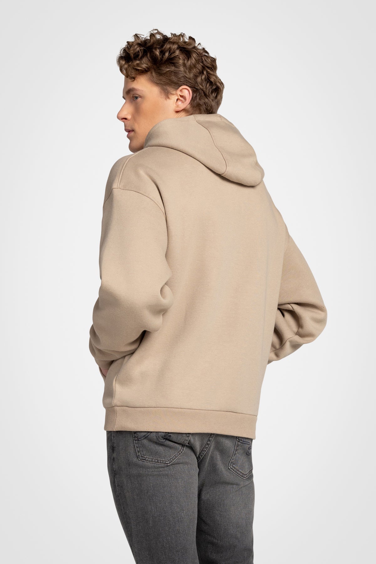 Sweat à capuche en polaire Nomad