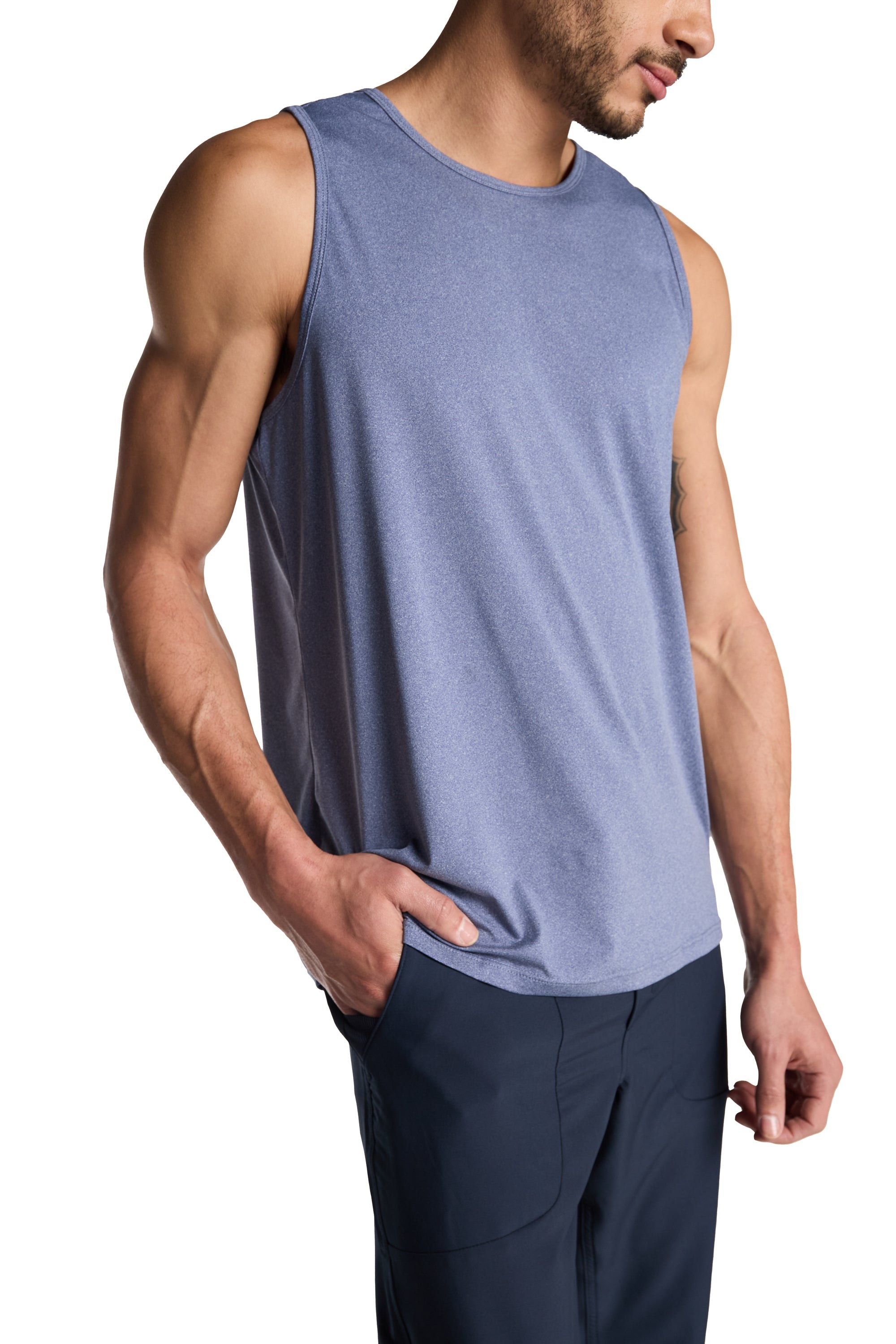 FlexFit Jersey Sleeveless Top