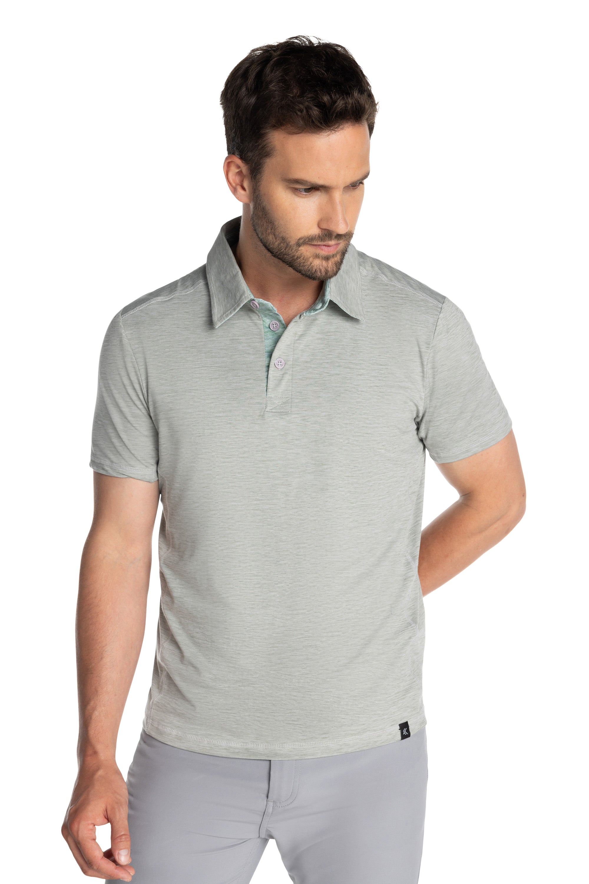 Brookside Contrast Collar Polo