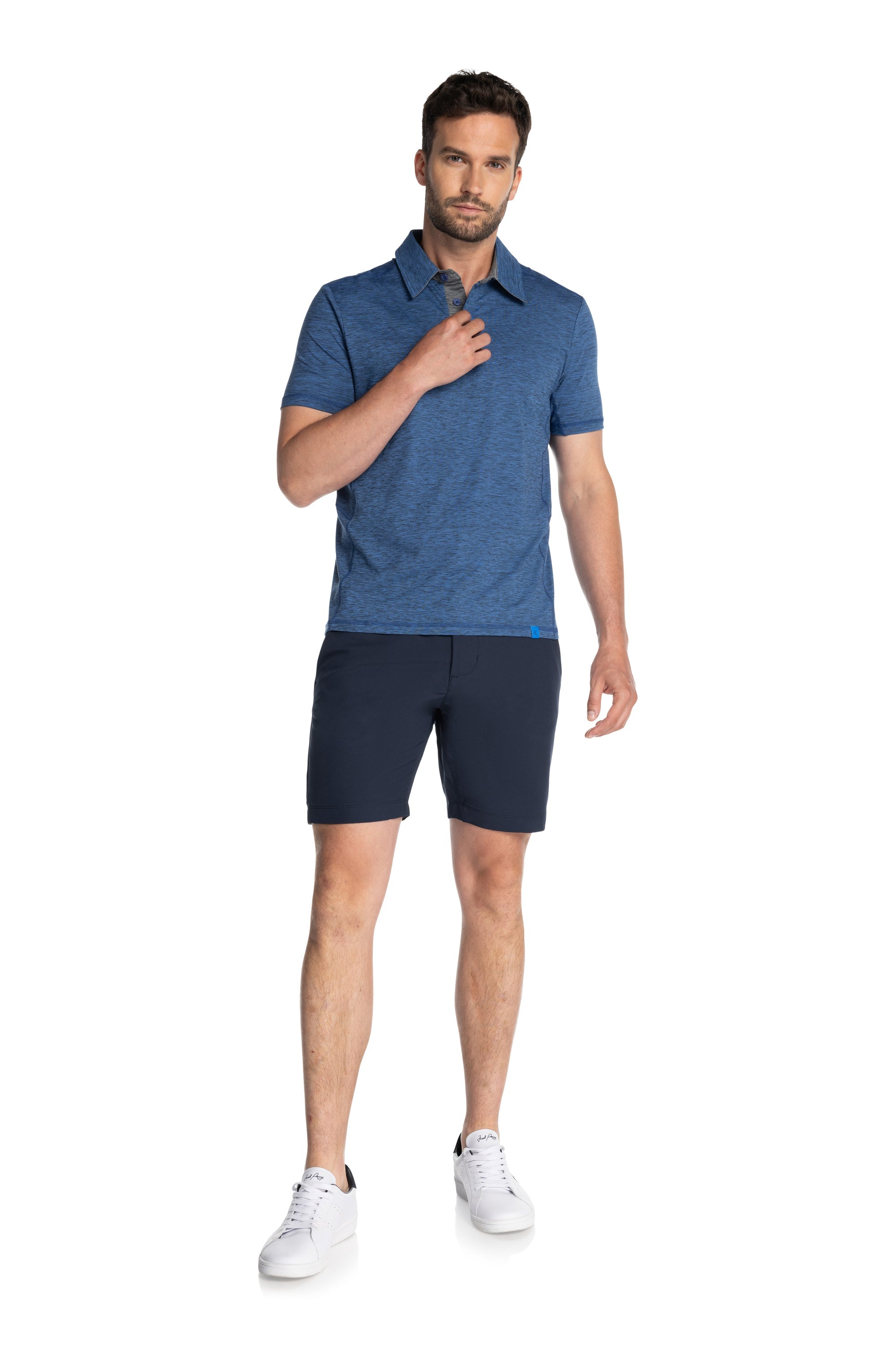 Brookside Contrast Collar Polo