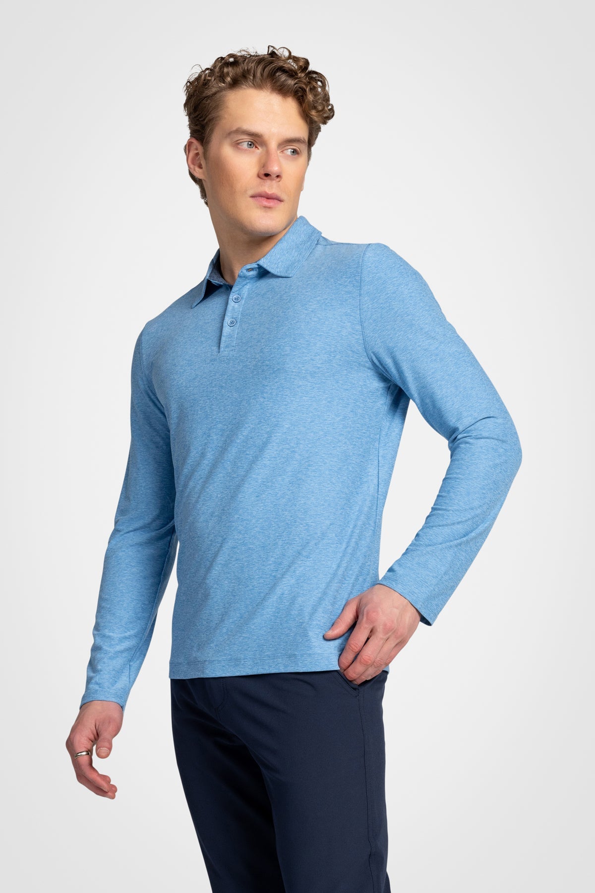 Thrive Long Sleeve 1⁄4 Zip Golf Top