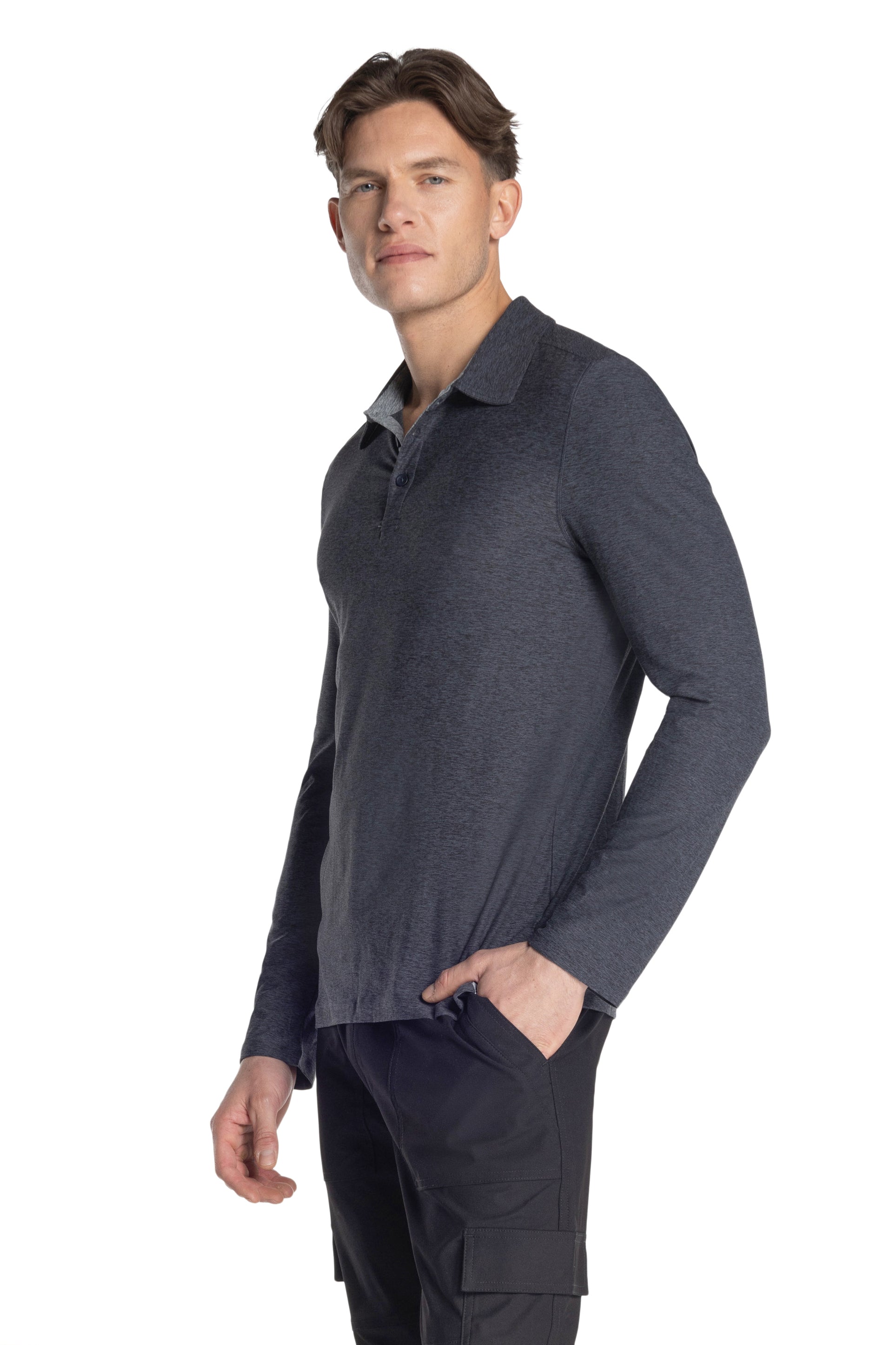 Thrive Long Sleeve 1⁄4 Zip Golf Top