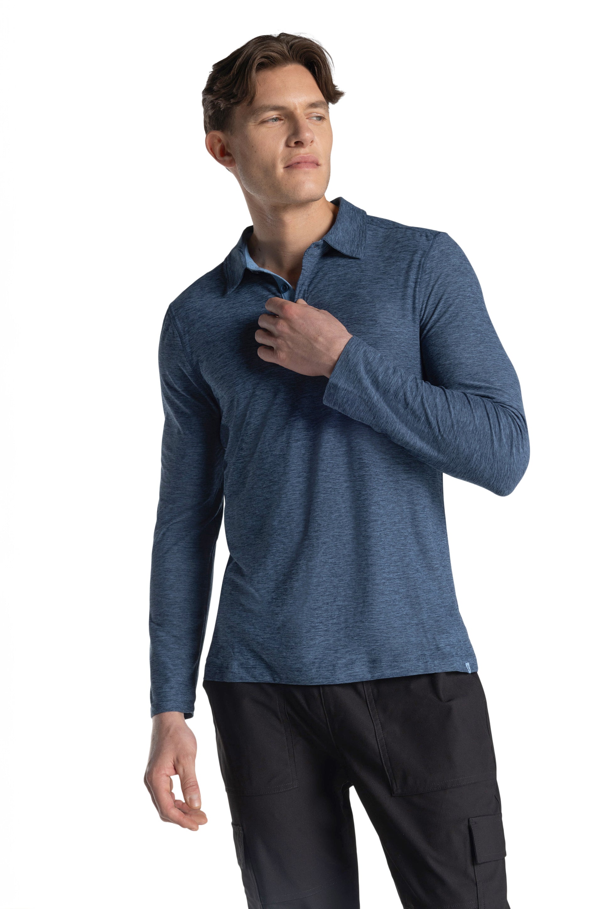 Thrive Long Sleeve 1⁄4 Zip Golf Top
