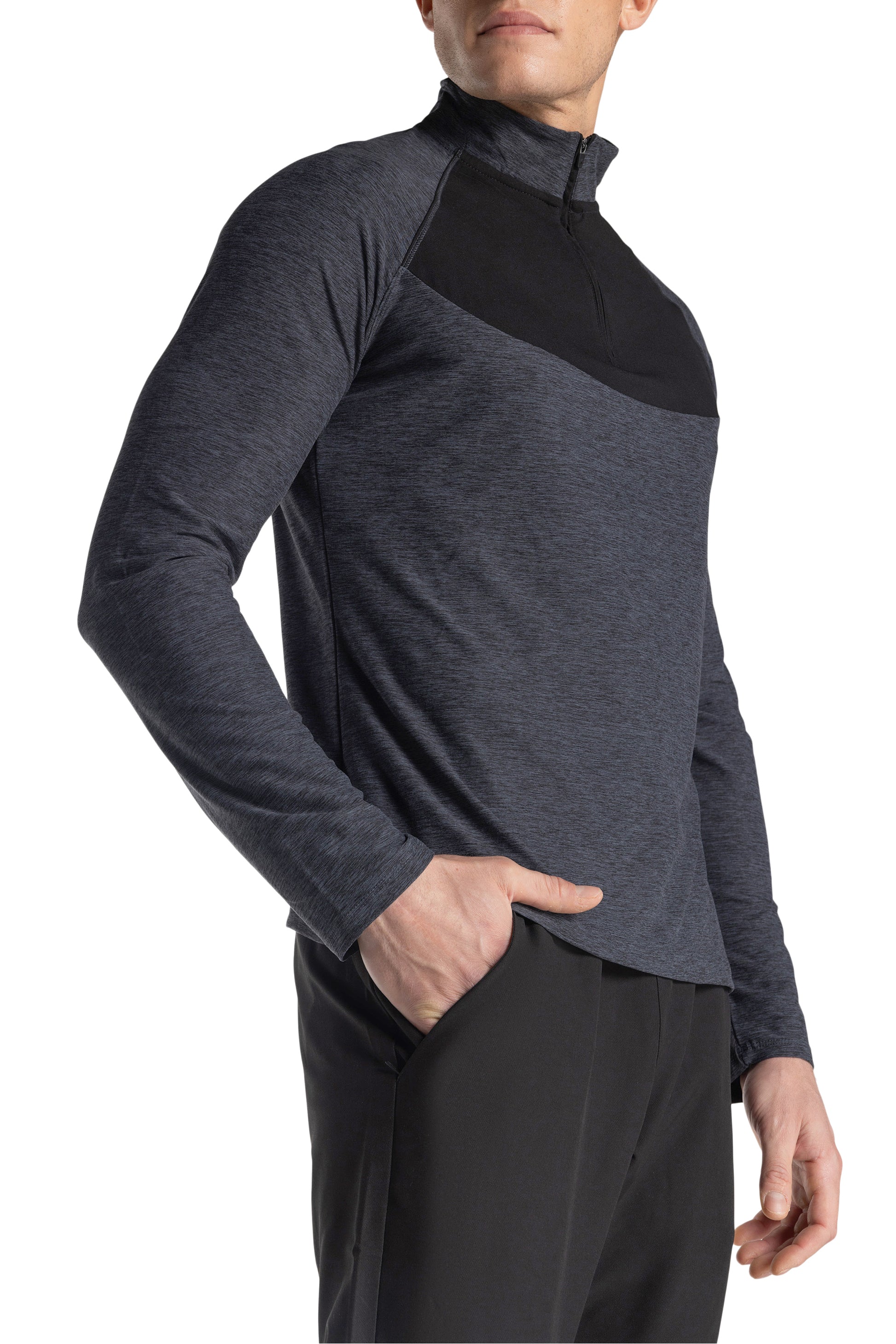 Apex Mock Collar Pullover