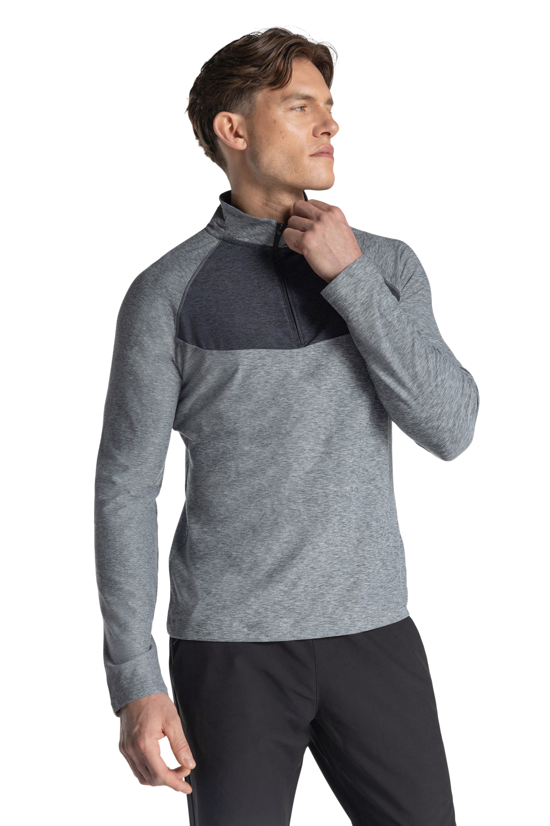 Apex Mock Collar Pullover