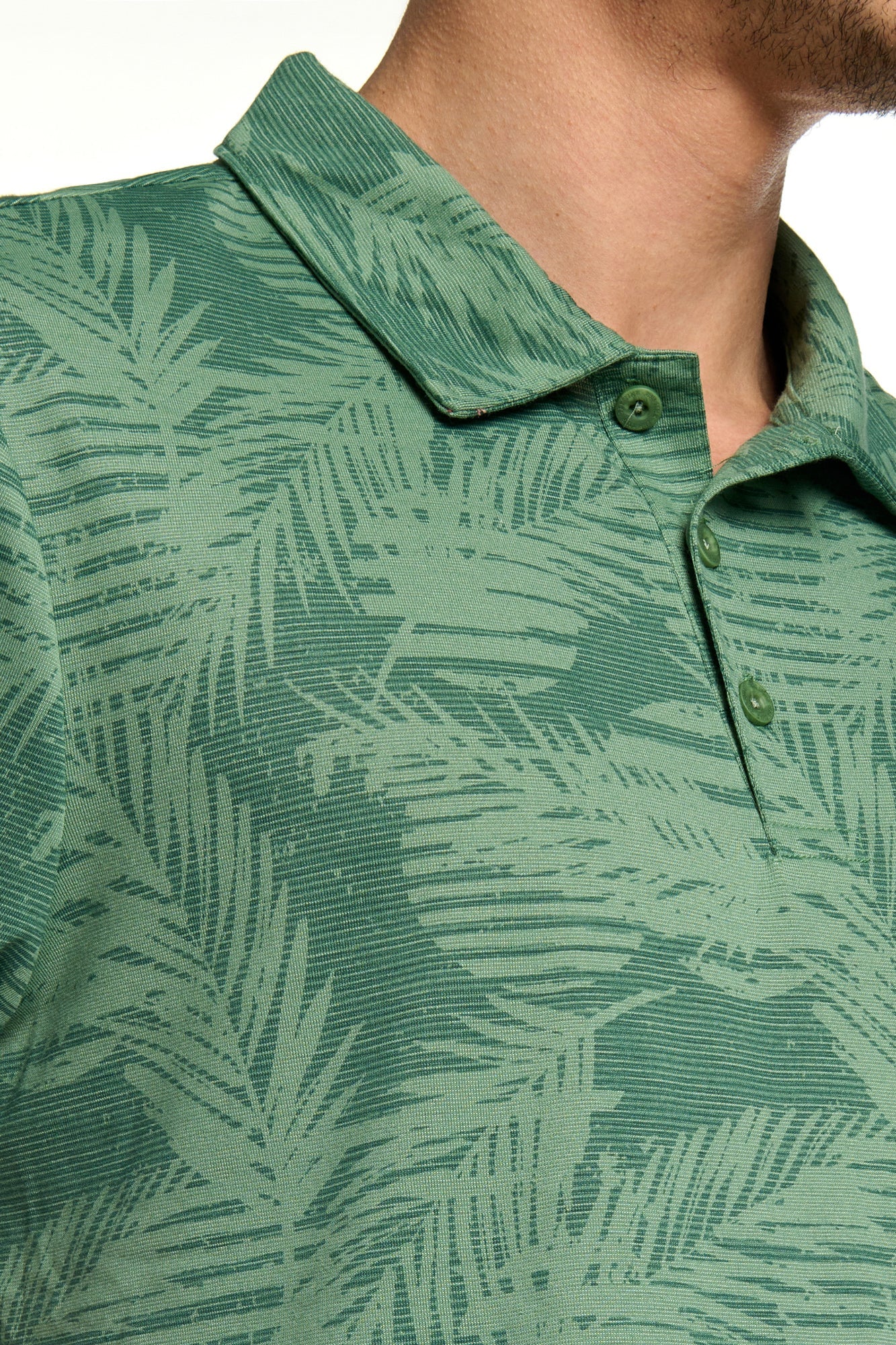 Time Out Printed Golf Polo