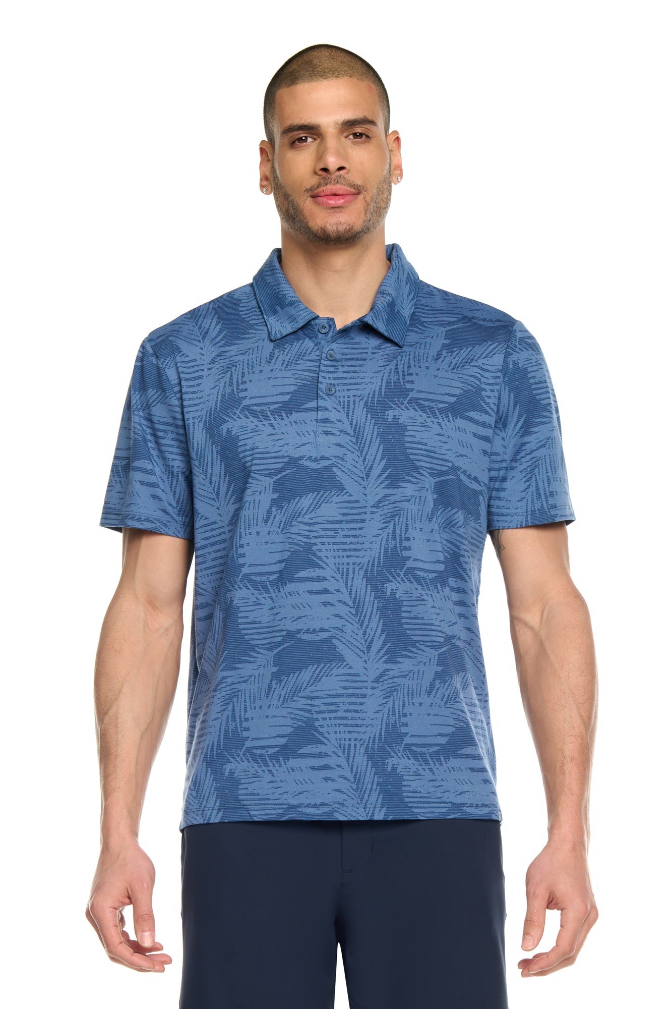 Time Out Printed Golf Polo