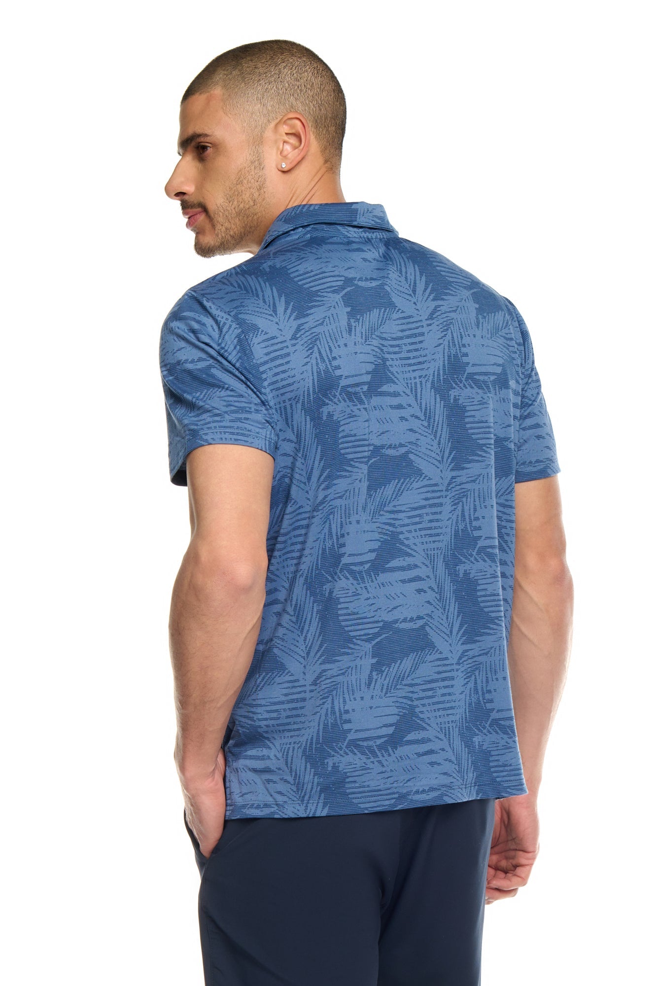 Time Out Printed Golf Polo