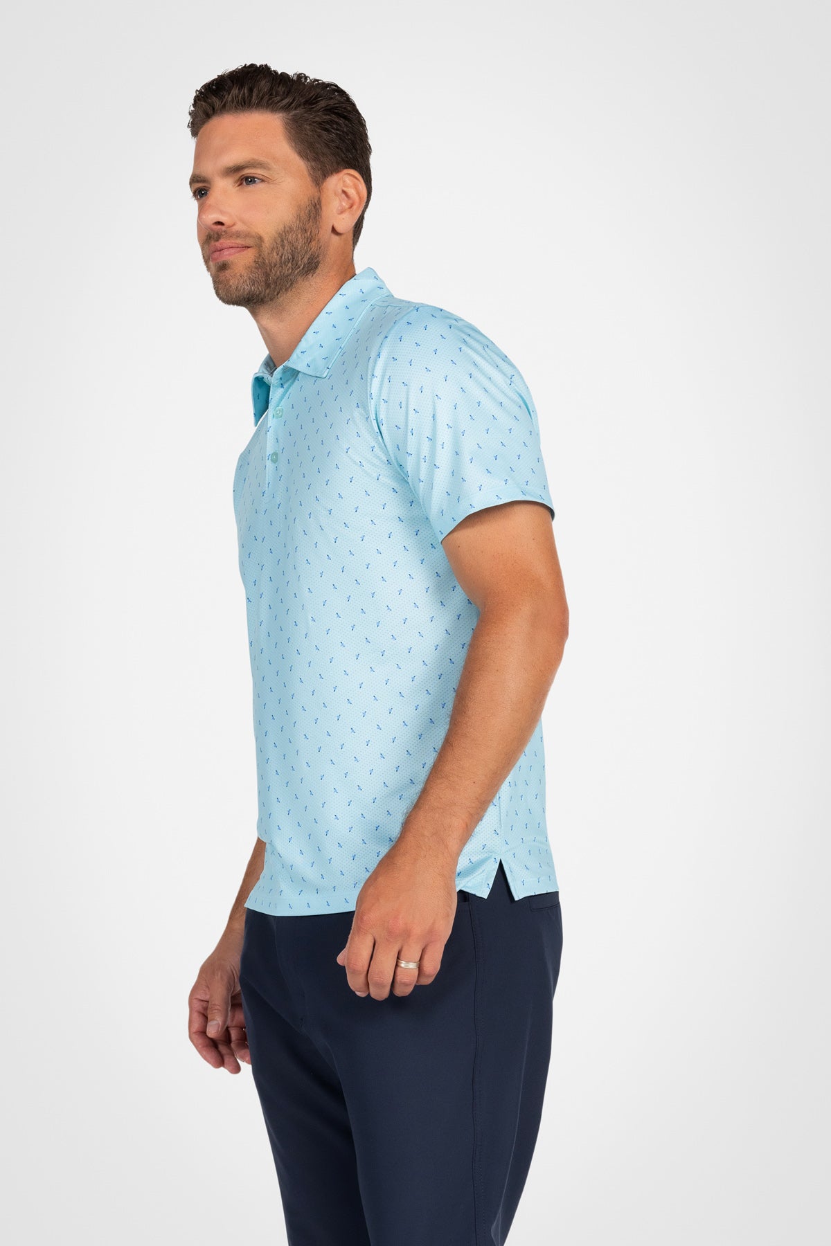 Polo en maille Birdseye