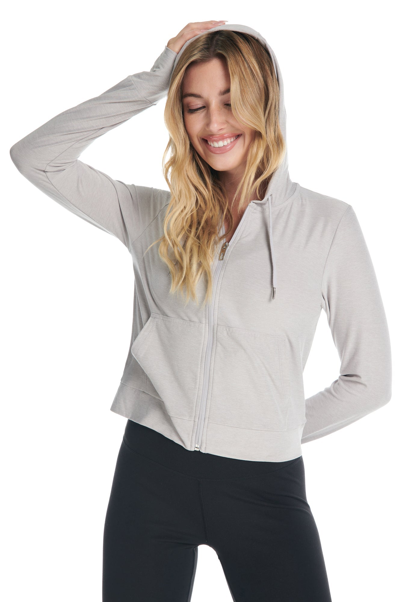 Day-To-Day Lightweight Zip-Up Hoodie