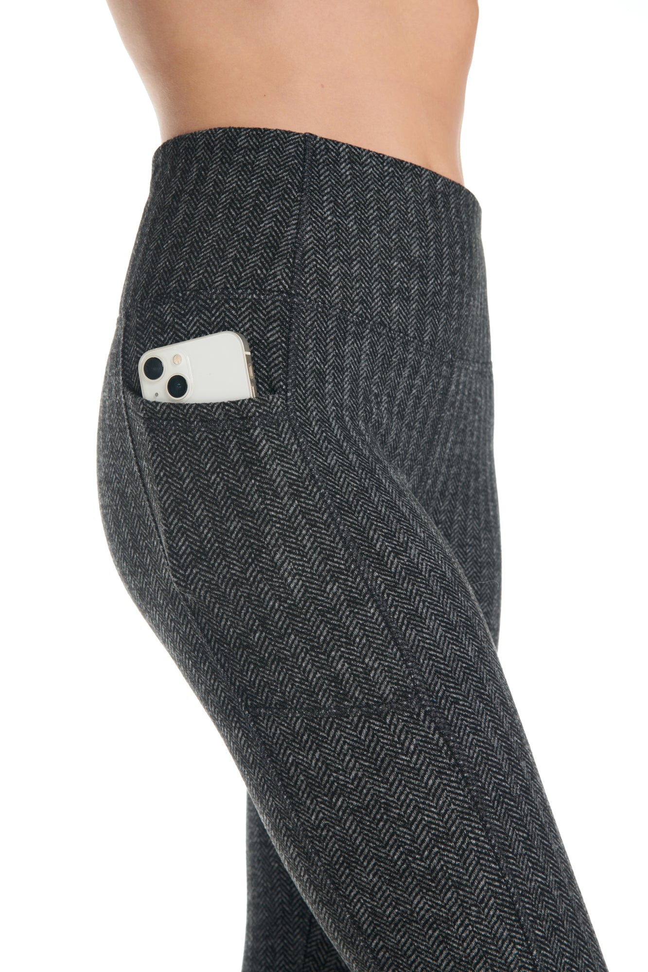 Run Herringbone Jacquard Warm Legging