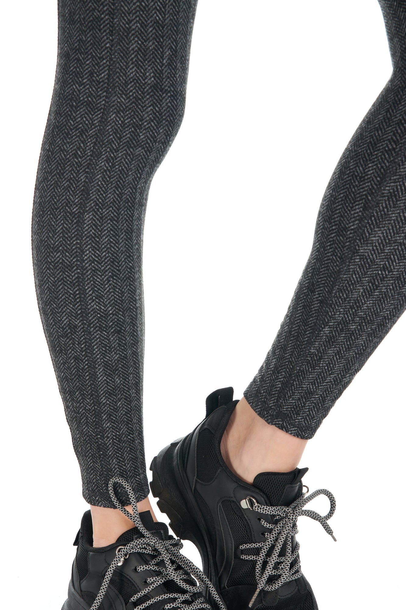 Run Herringbone Jacquard Warm Legging