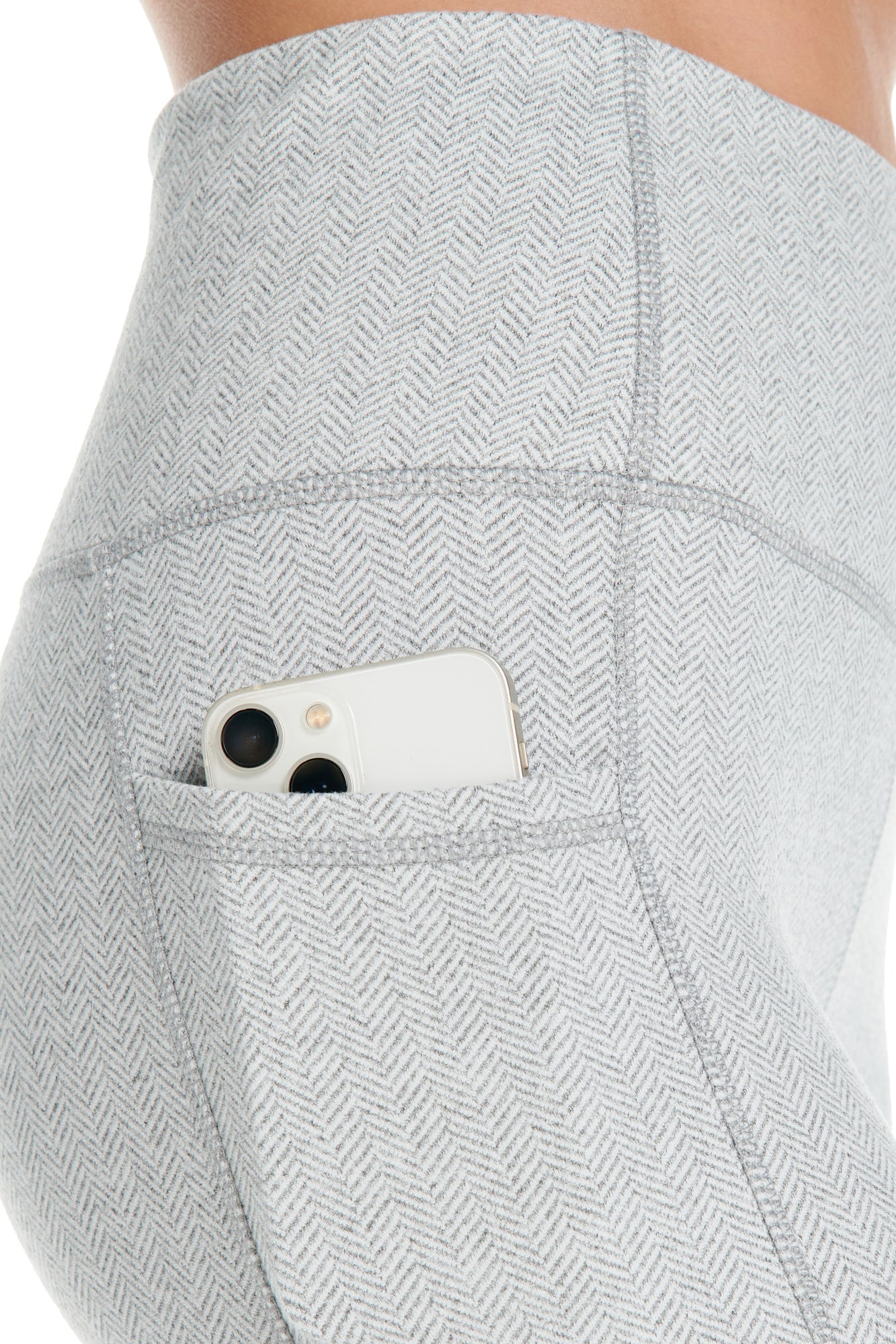 Run Herringbone Jacquard Warm Legging