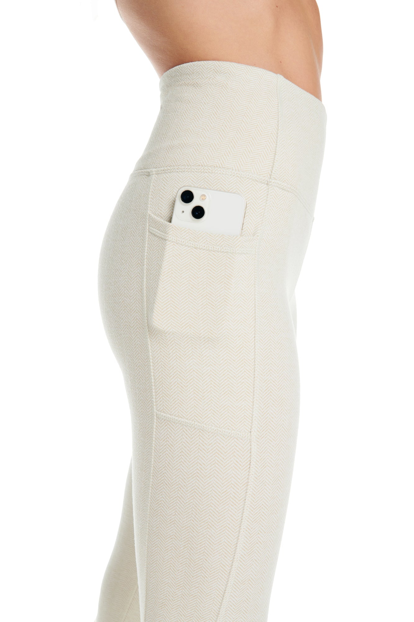 Run Herringbone Jacquard Warm Legging