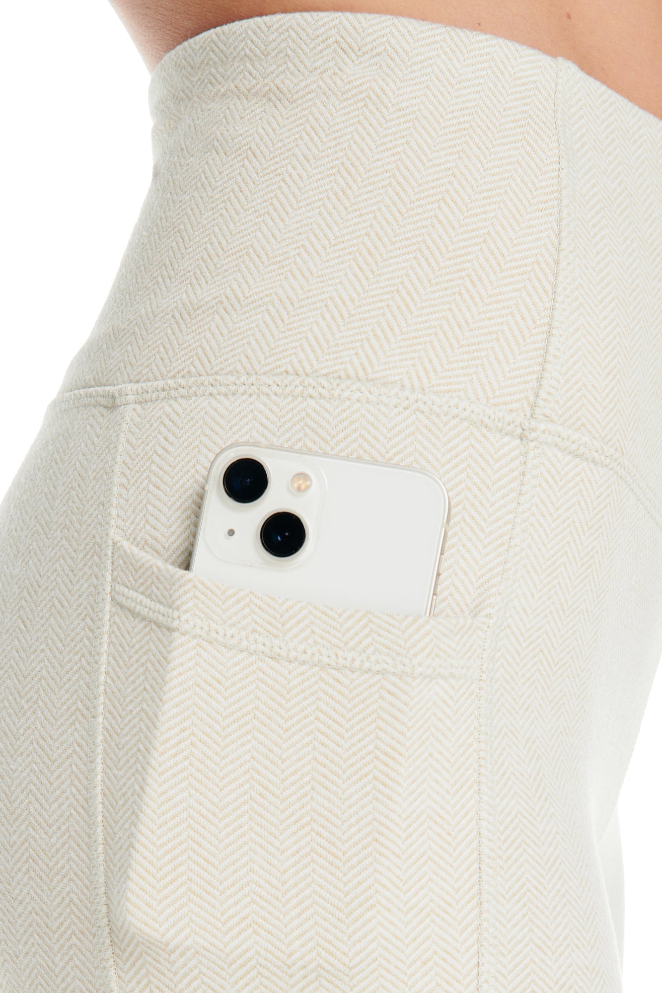 Run Herringbone Jacquard Warm Legging